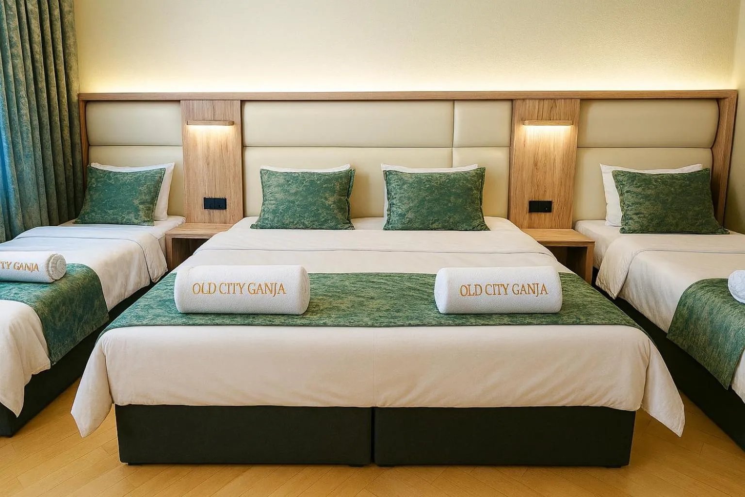 Bed in Old City Ganja