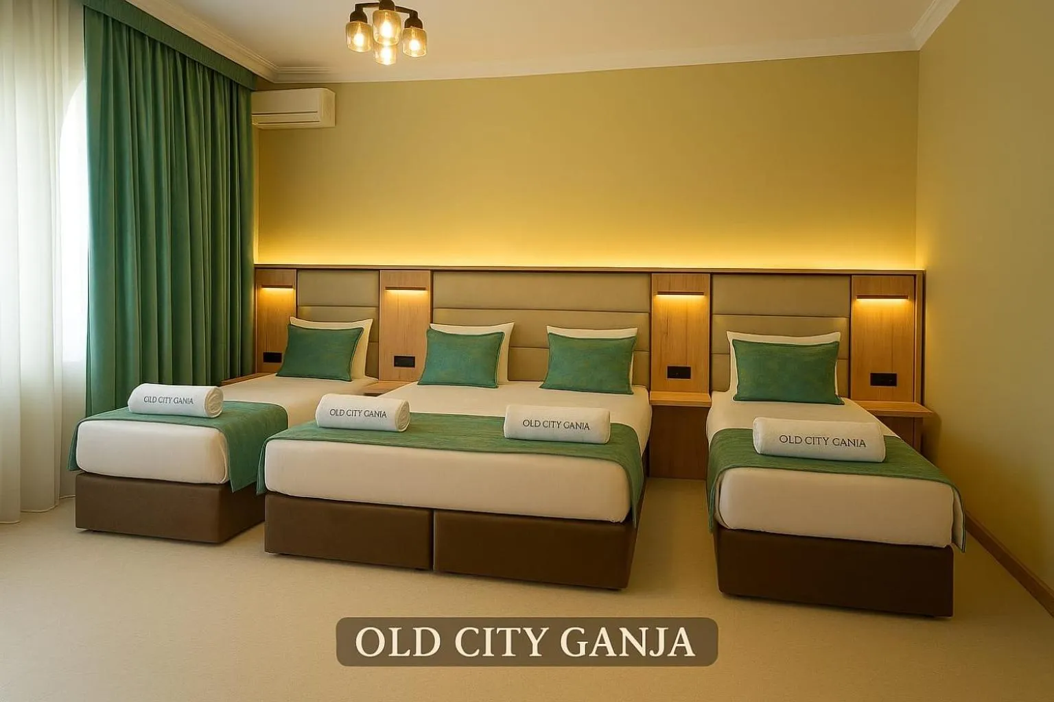 Bed in Old City Ganja