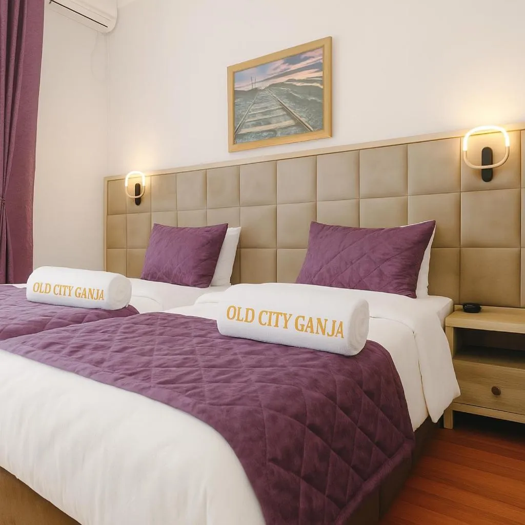 Bed in Old City Ganja