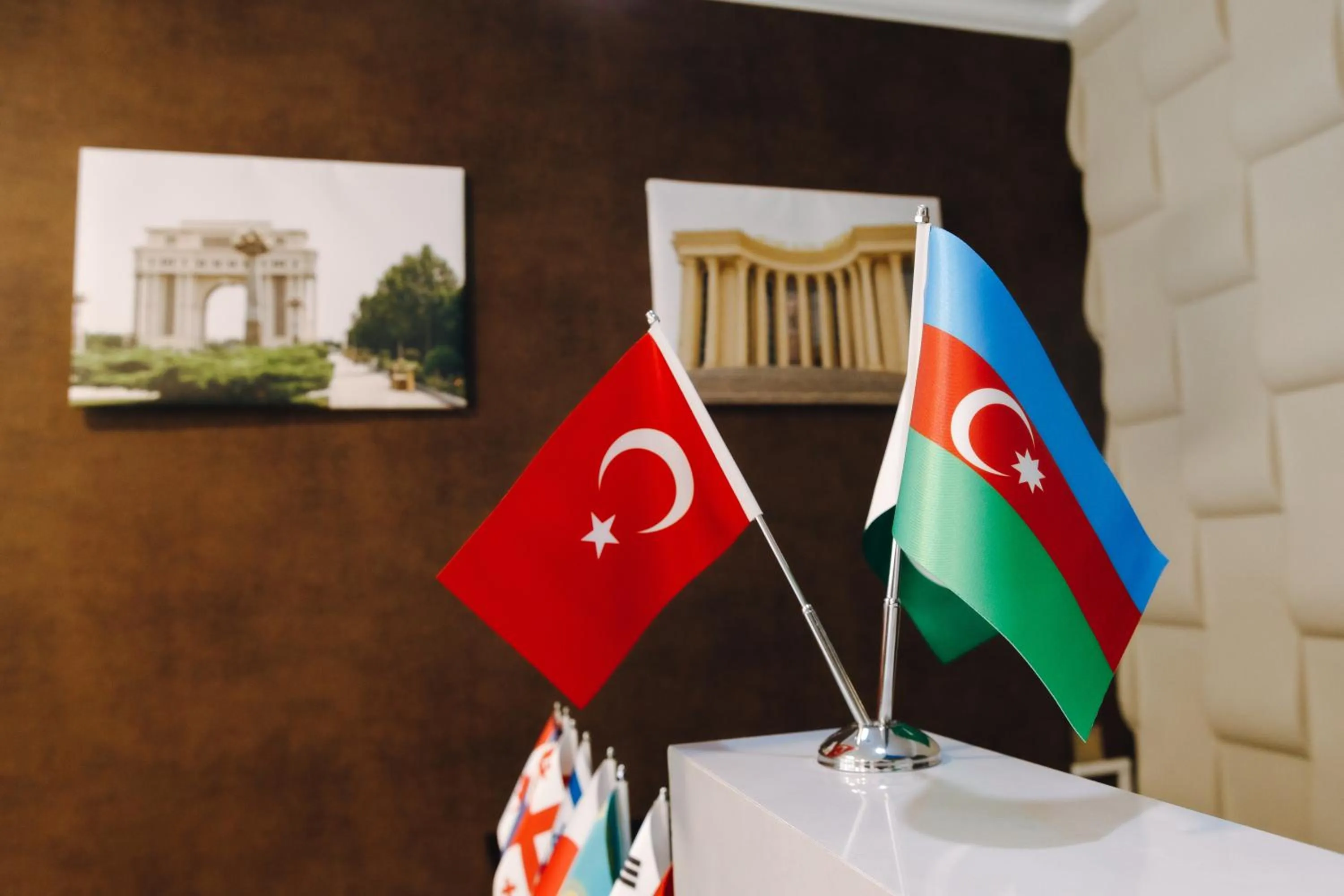 Lobby or reception in Old City Ganja