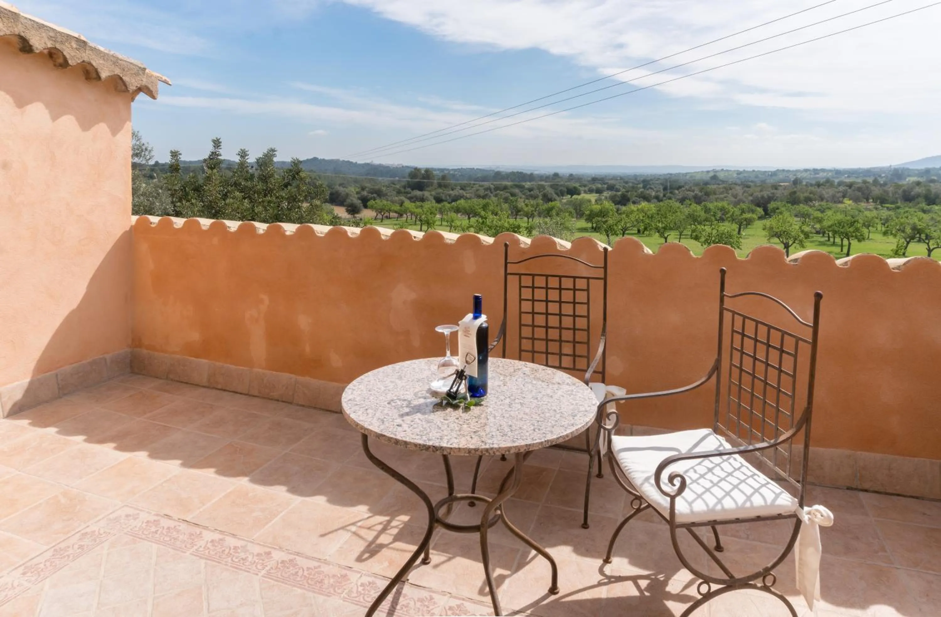 Landmark view in Finca Binibona Parc Natural