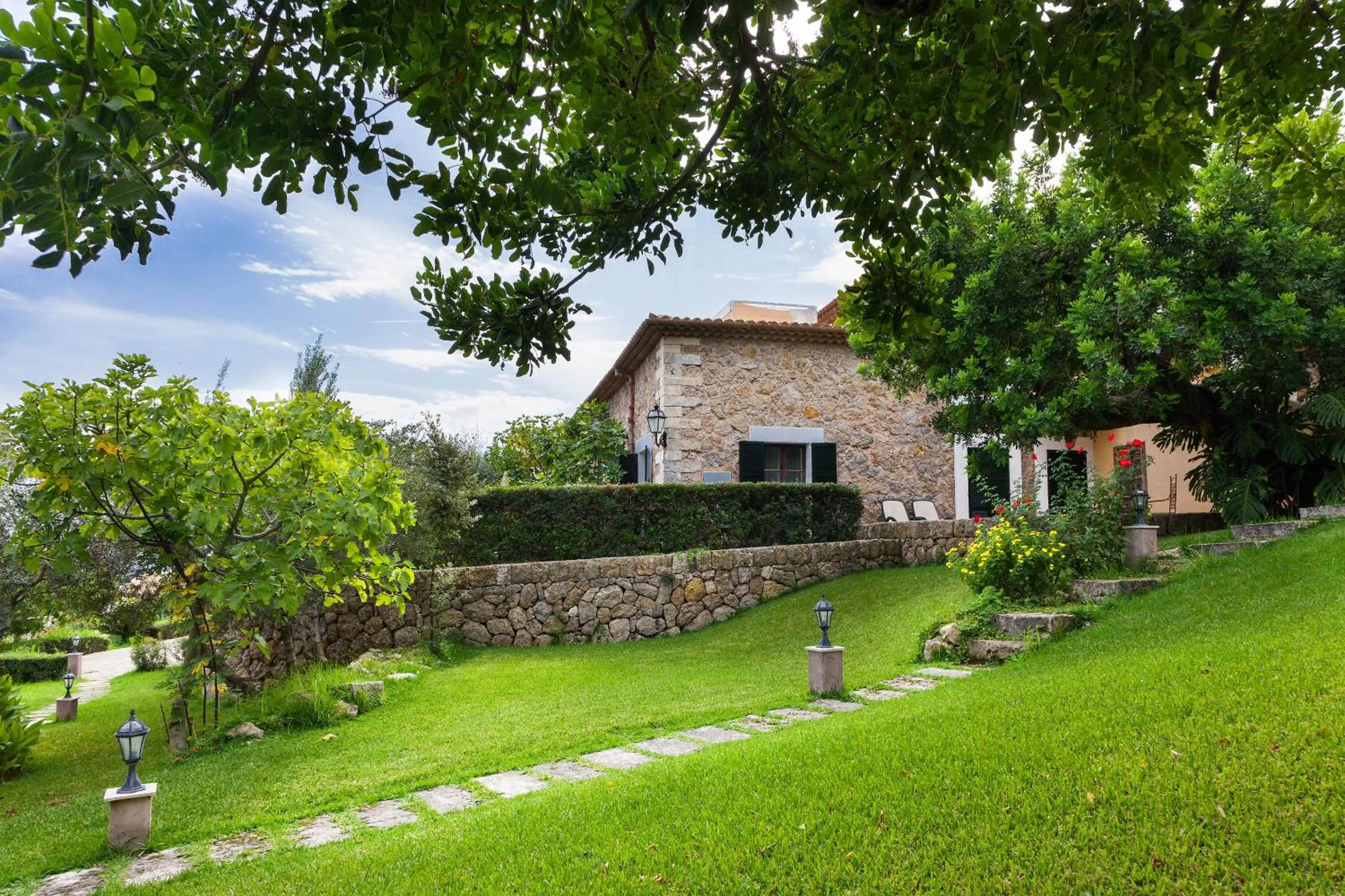 Balcony/Terrace in Finca Binibona Parc Natural