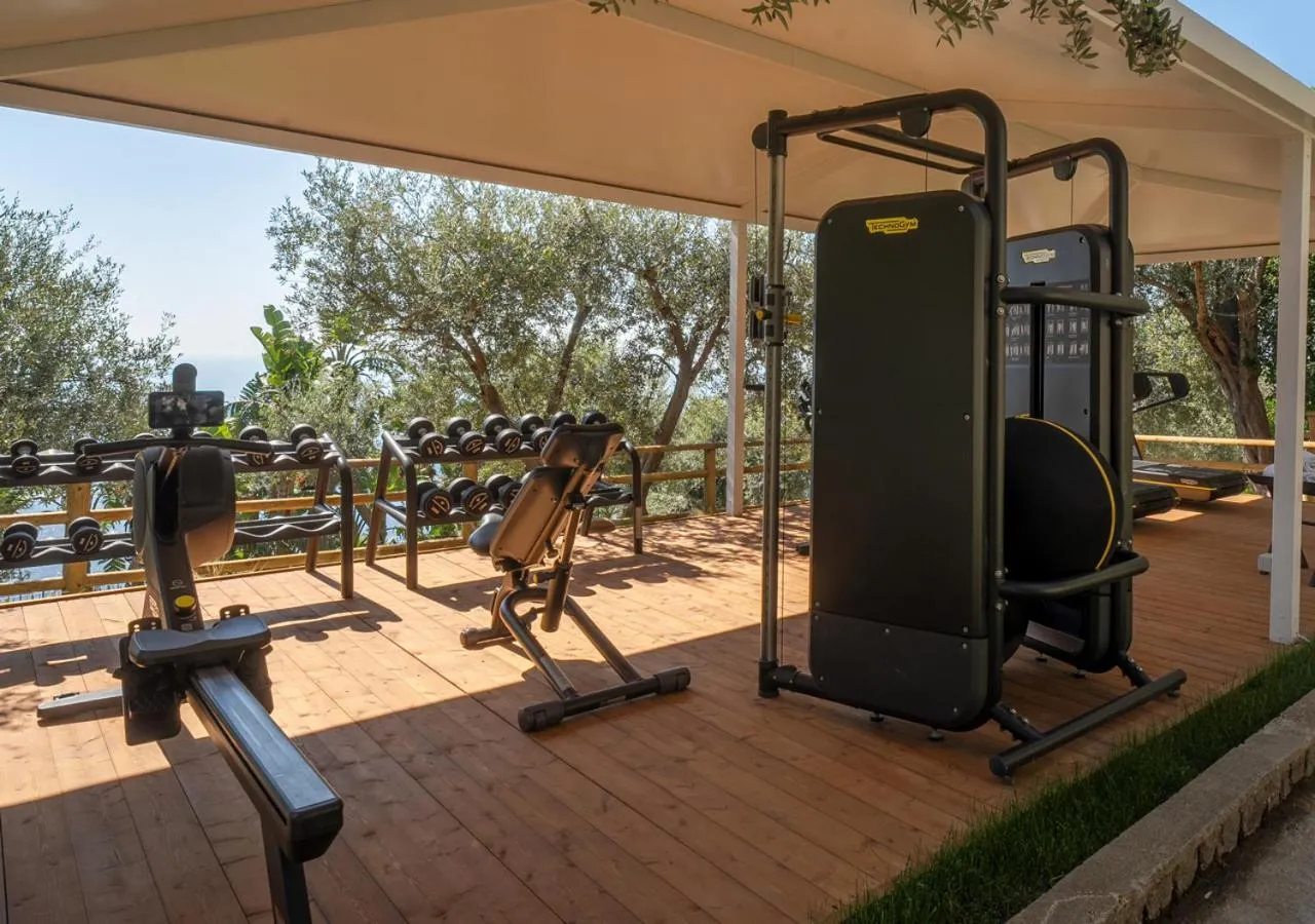 Fitness centre/facilities in Furore Grand Hotel