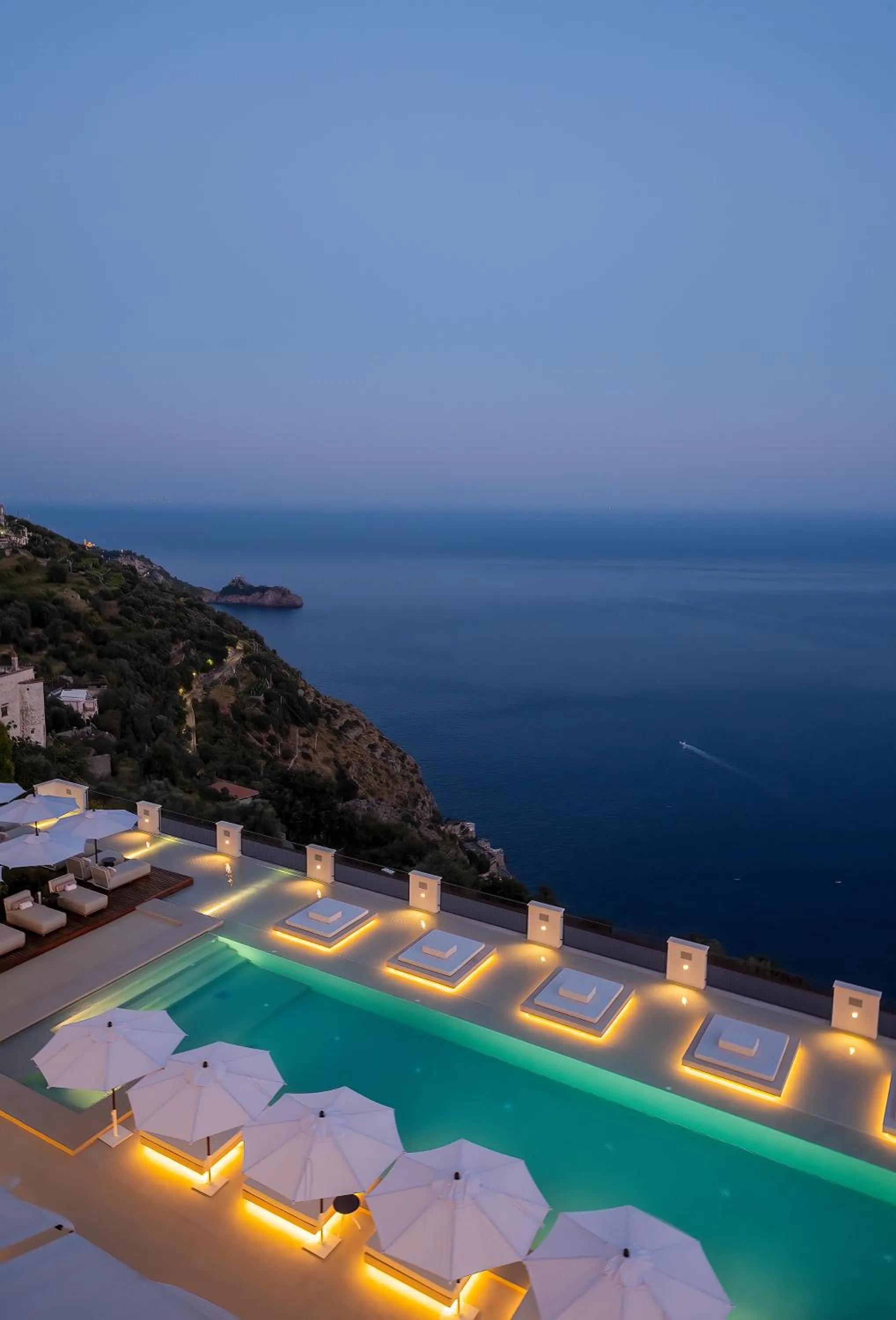 Bird's eye view in Furore Grand Hotel