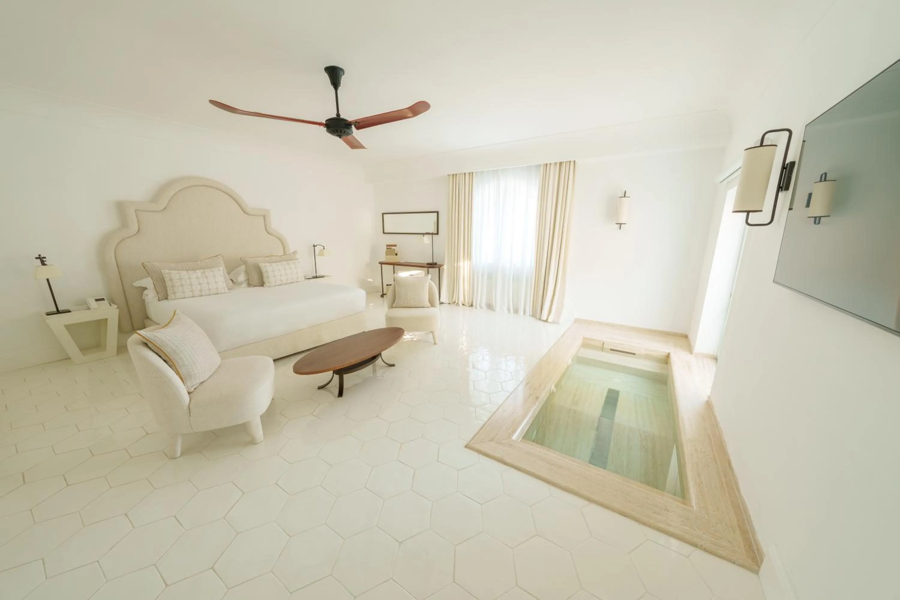 Bed in Furore Grand Hotel