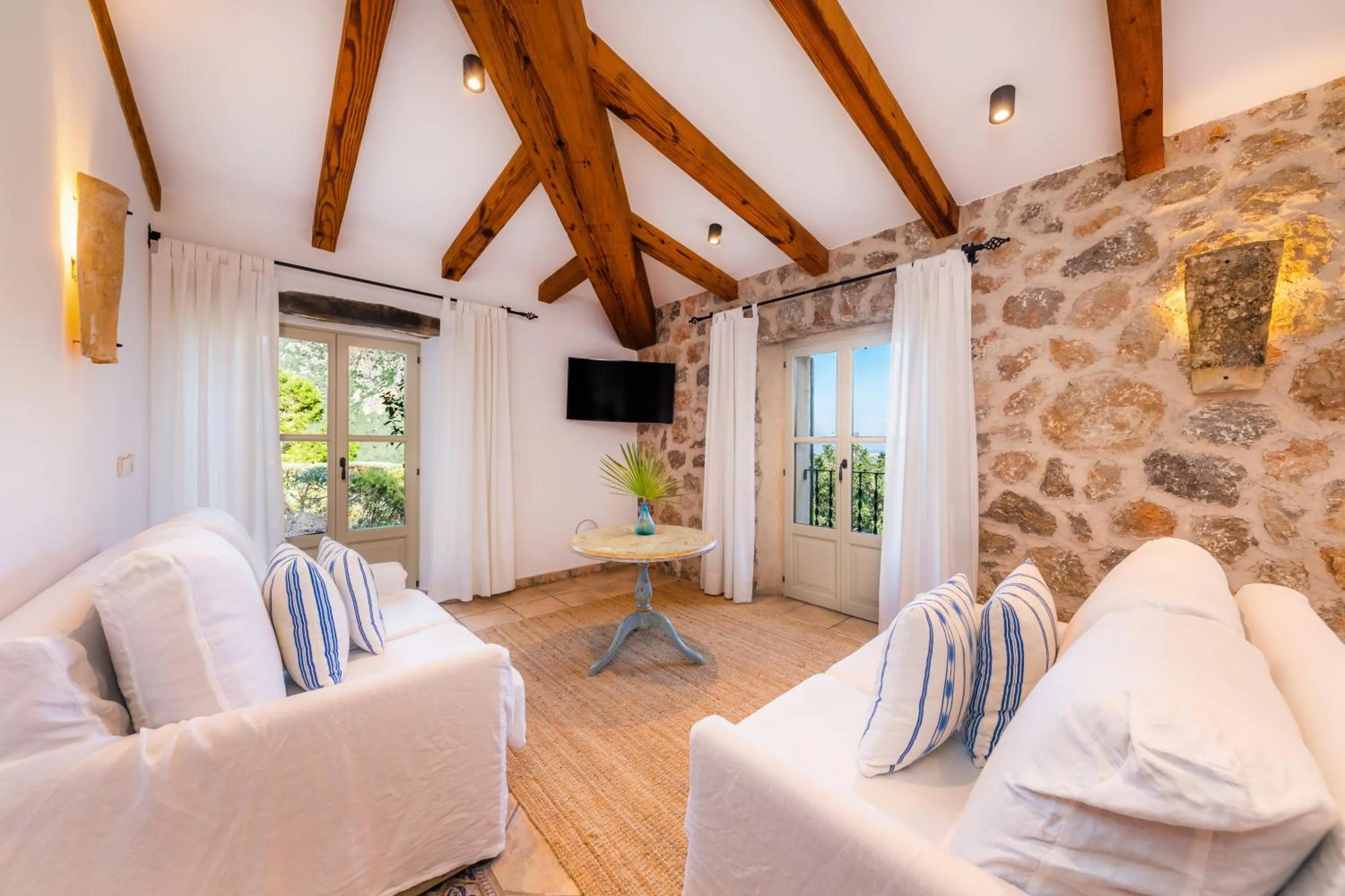 Living room in Finca Albellons