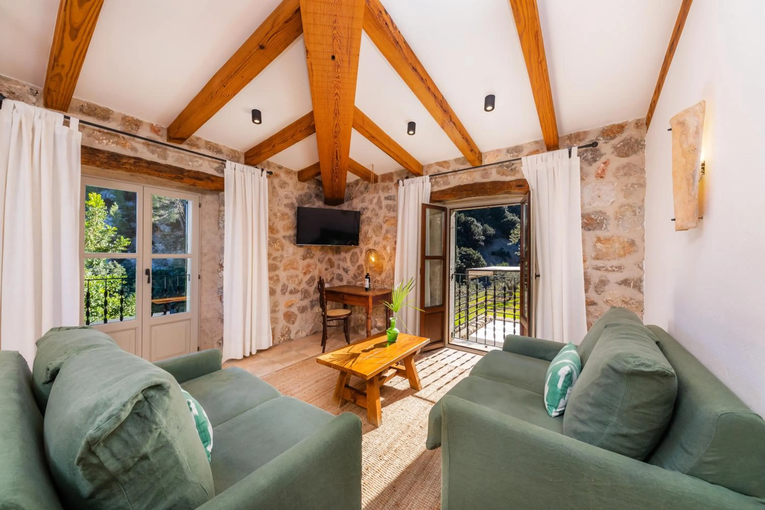 Living room in Finca Albellons