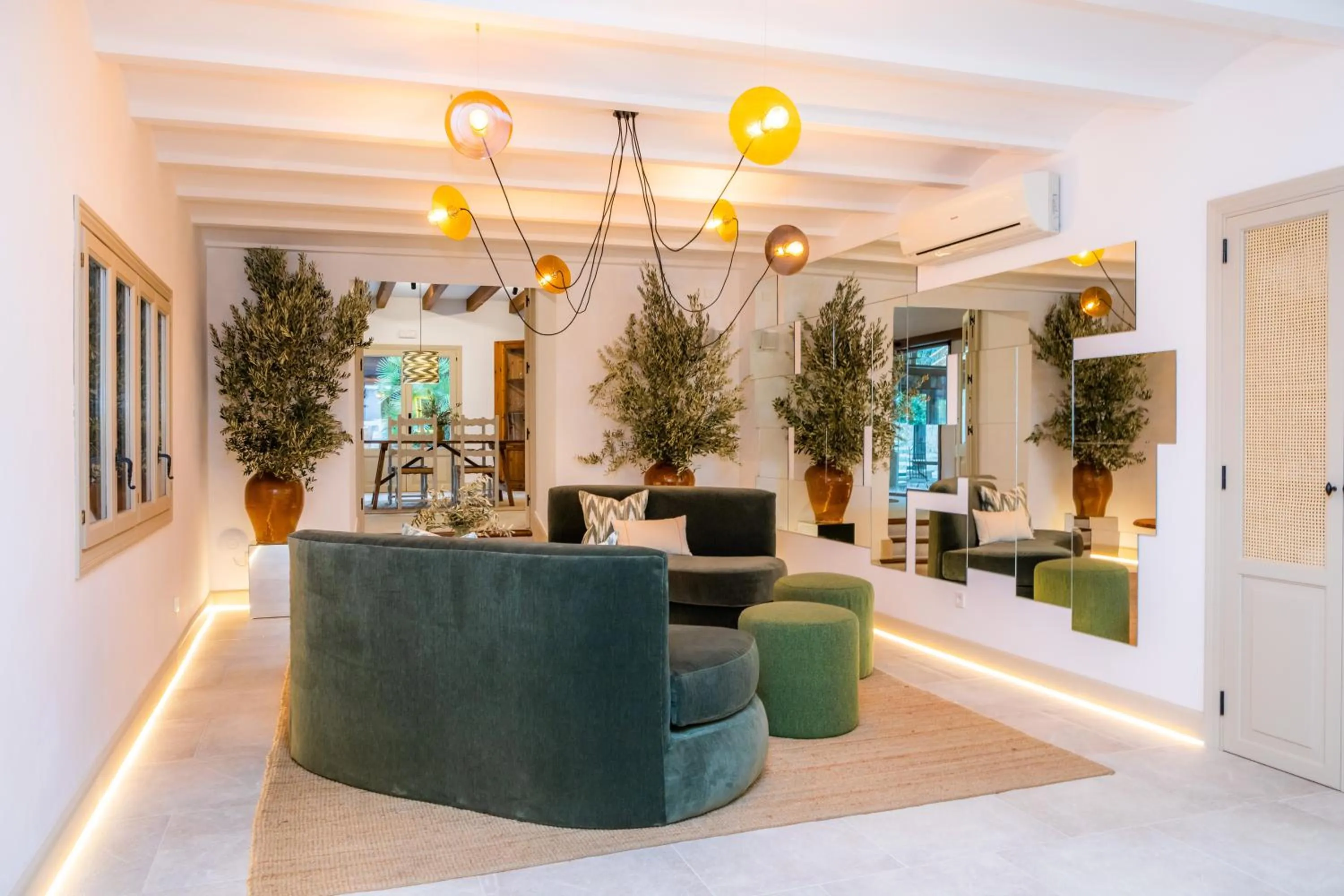 Living room in Finca Albellons