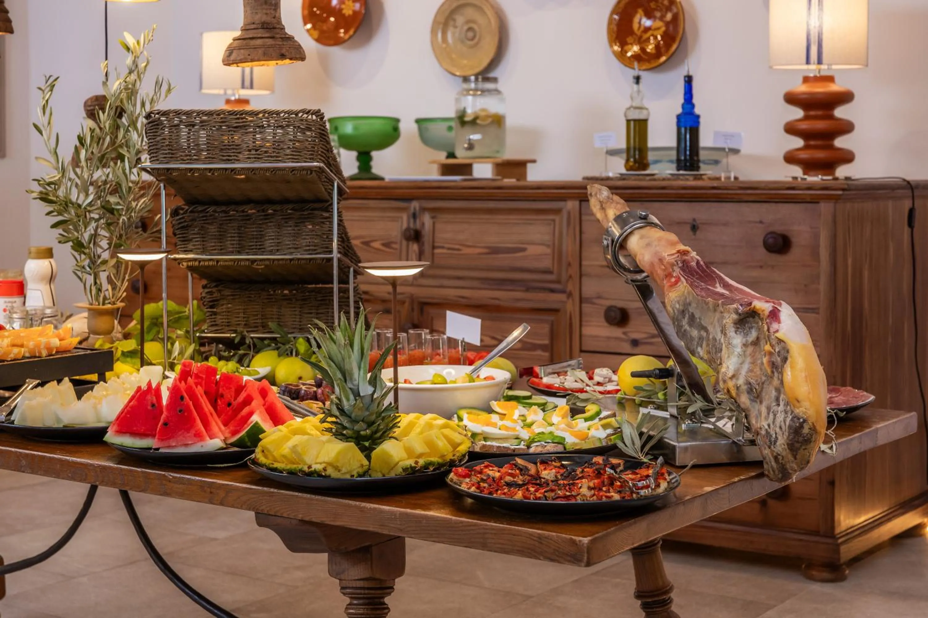 Breakfast in Finca Albellons