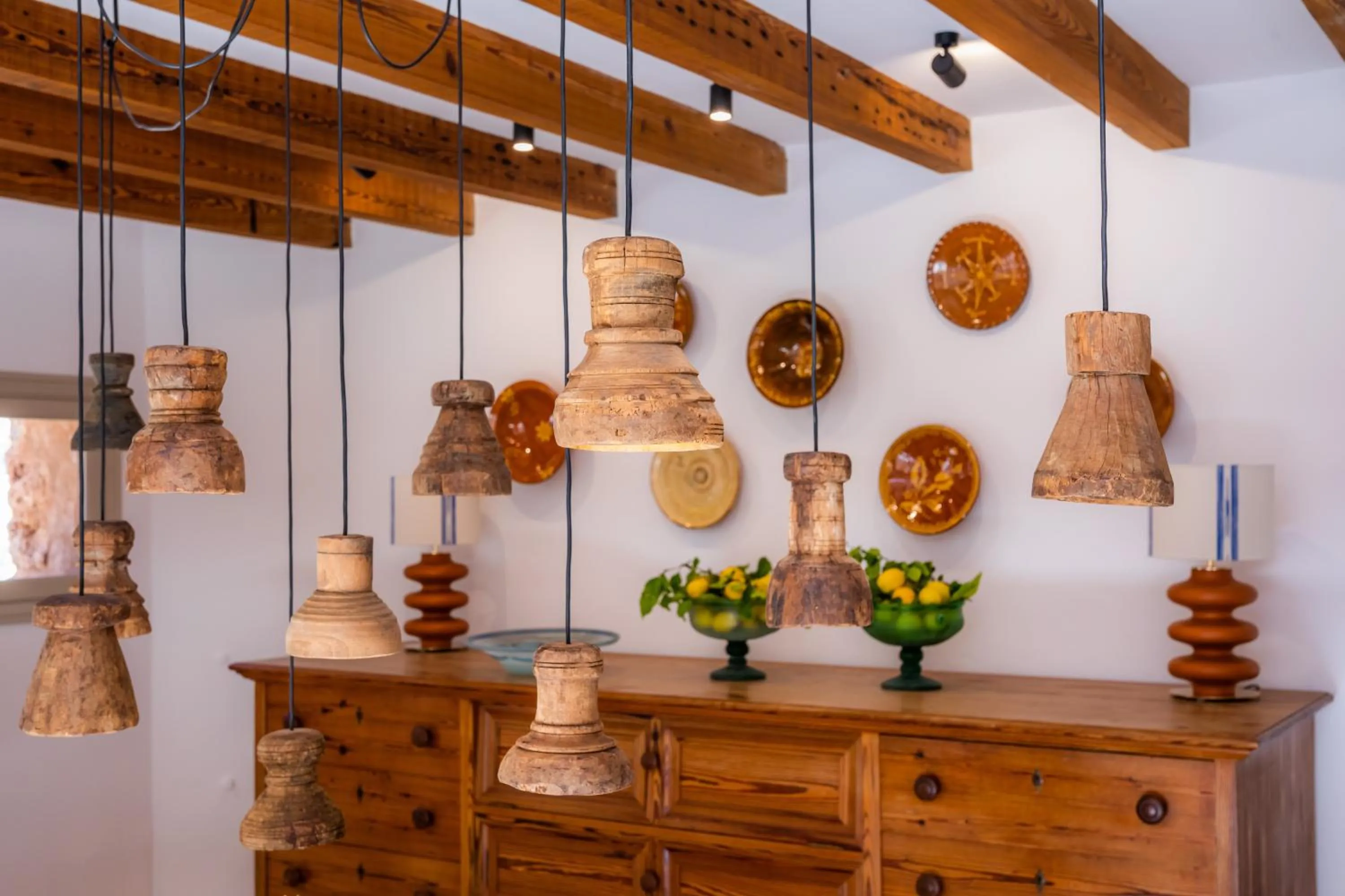 Decorative detail in Finca Albellons