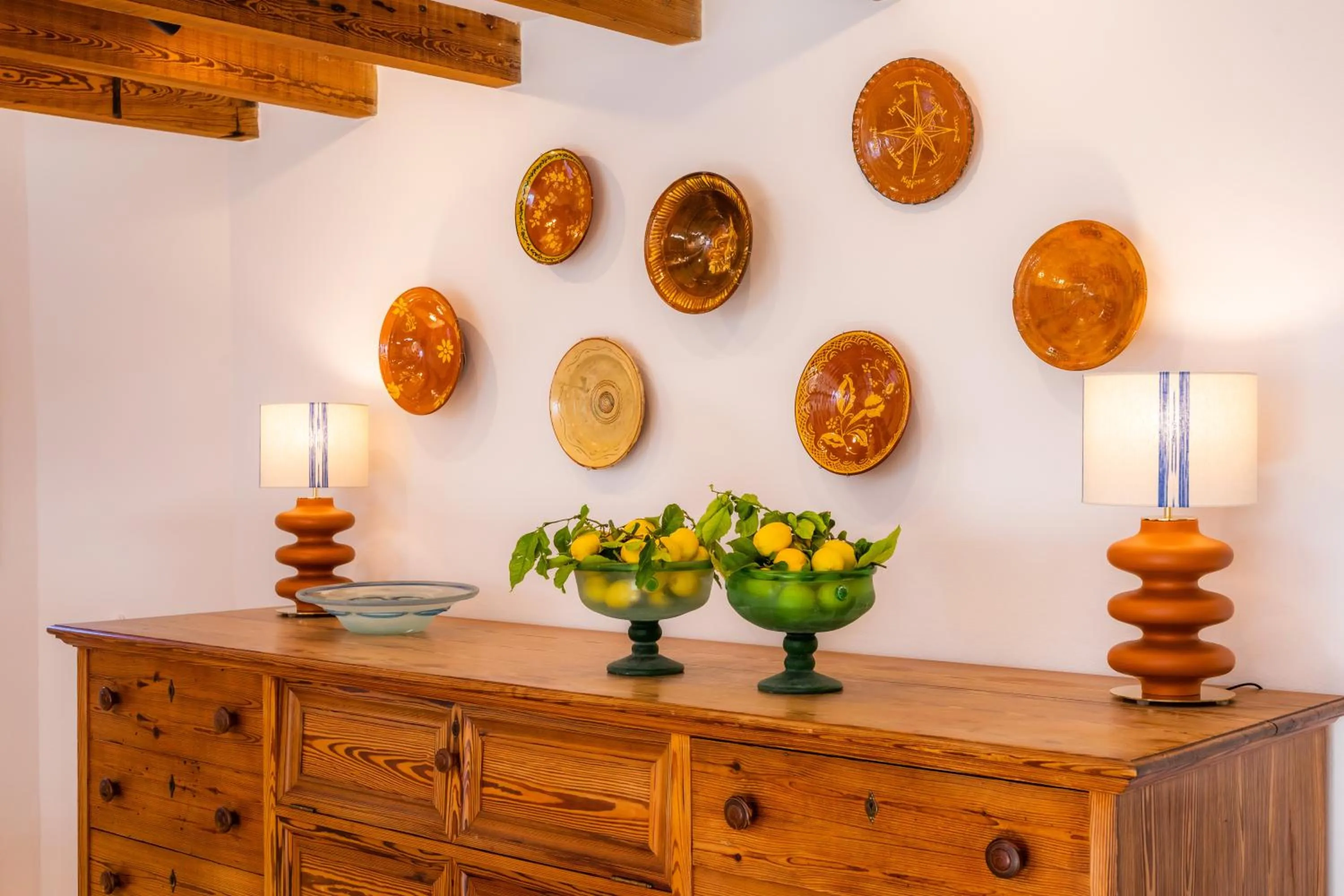 Decorative detail in Finca Albellons