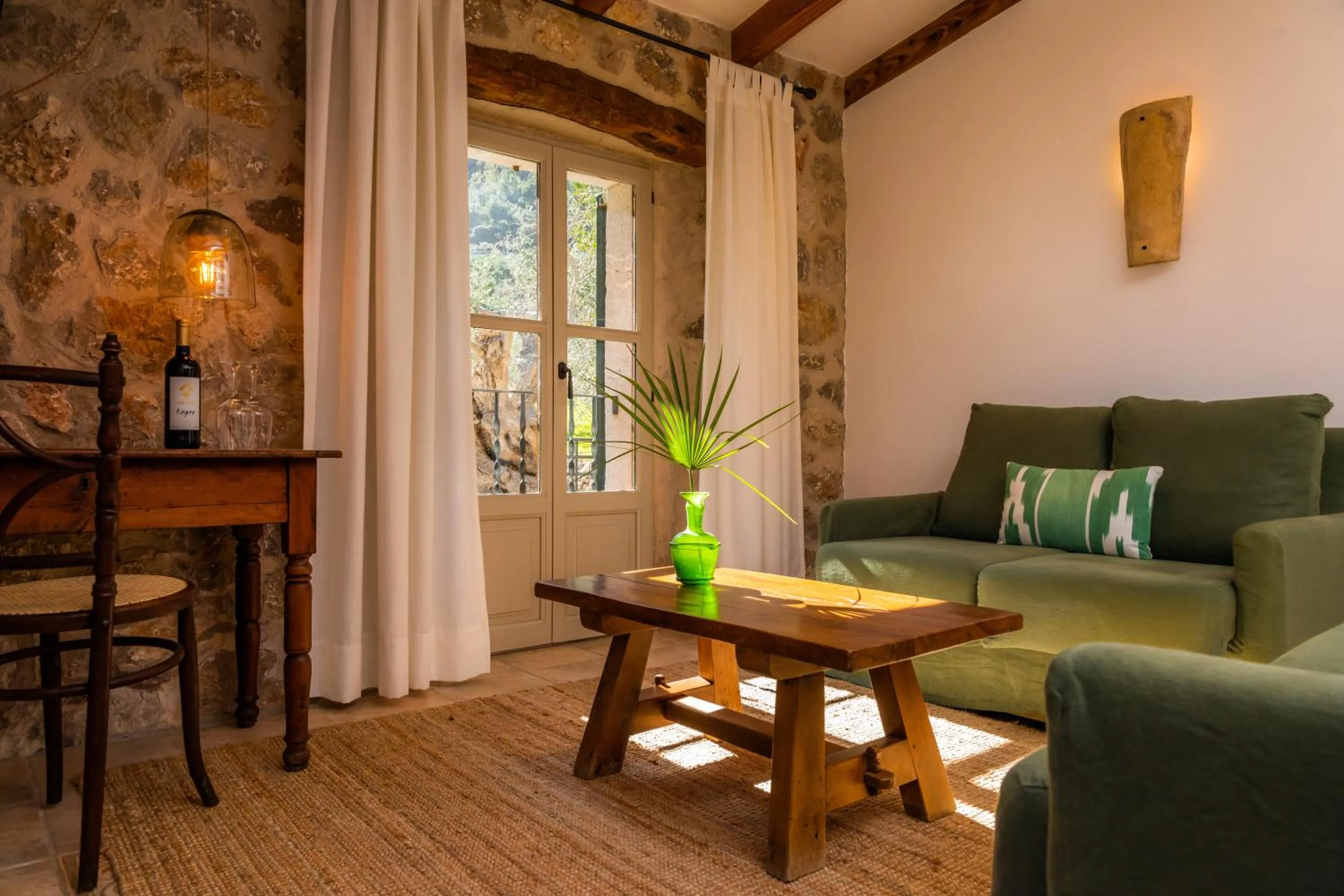 Living room in Finca Albellons
