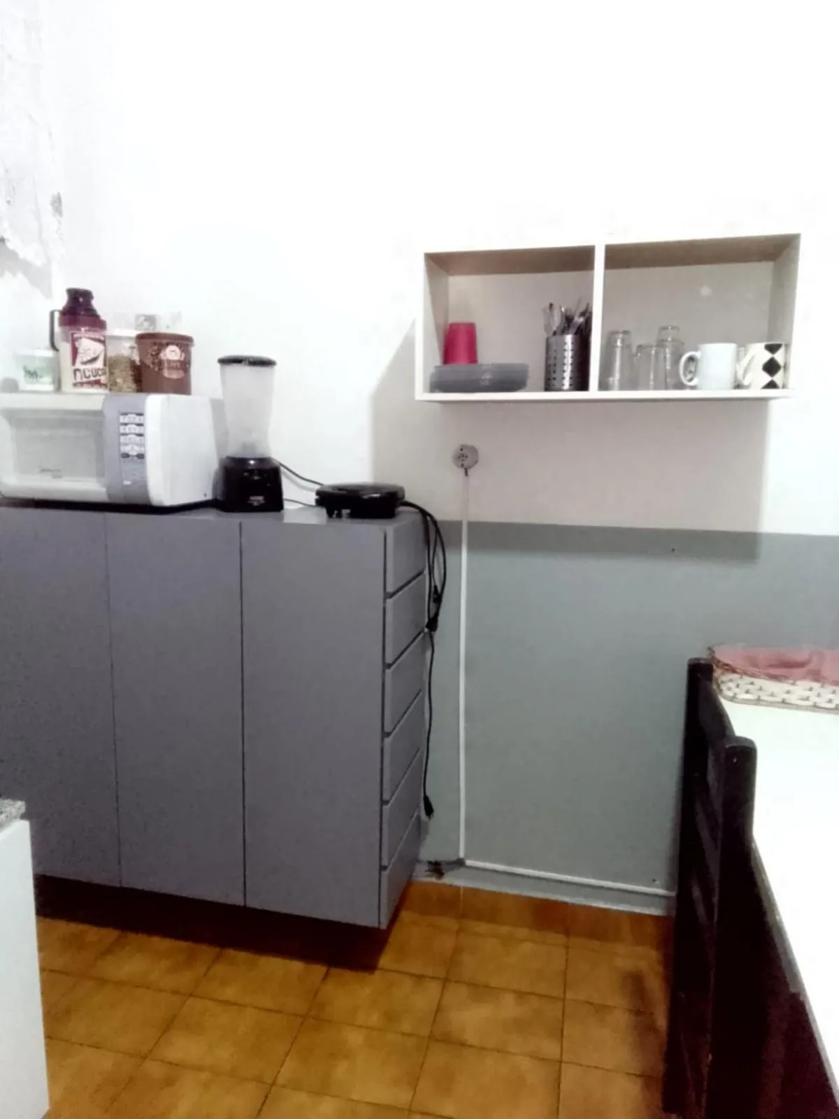 Kitchen or kitchenette in Hostel Lize