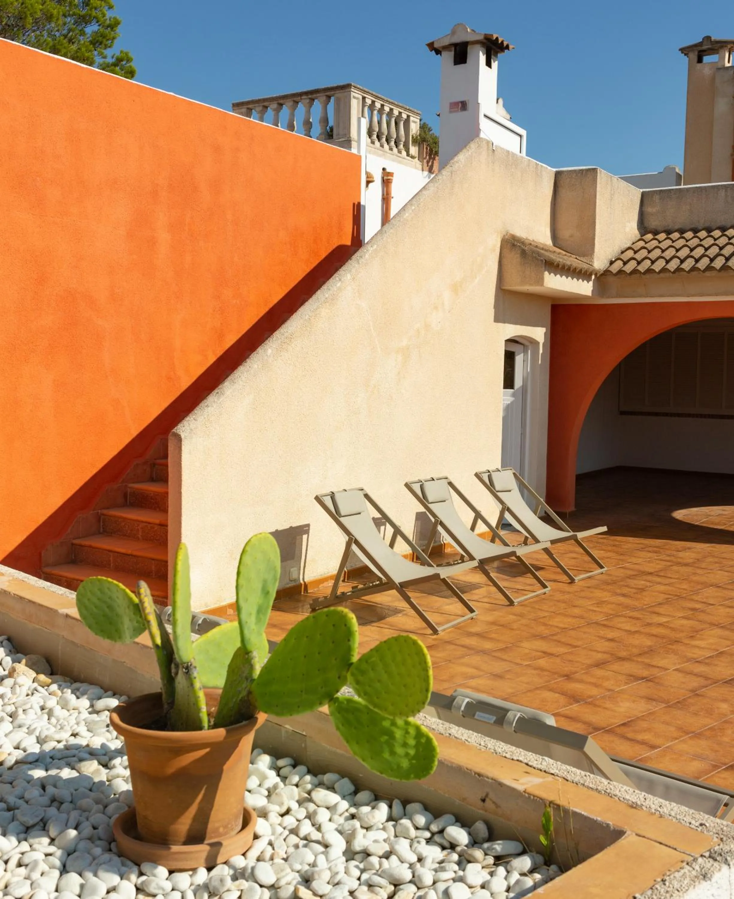 Balcony/Terrace in Es Baulo Petit Hotel