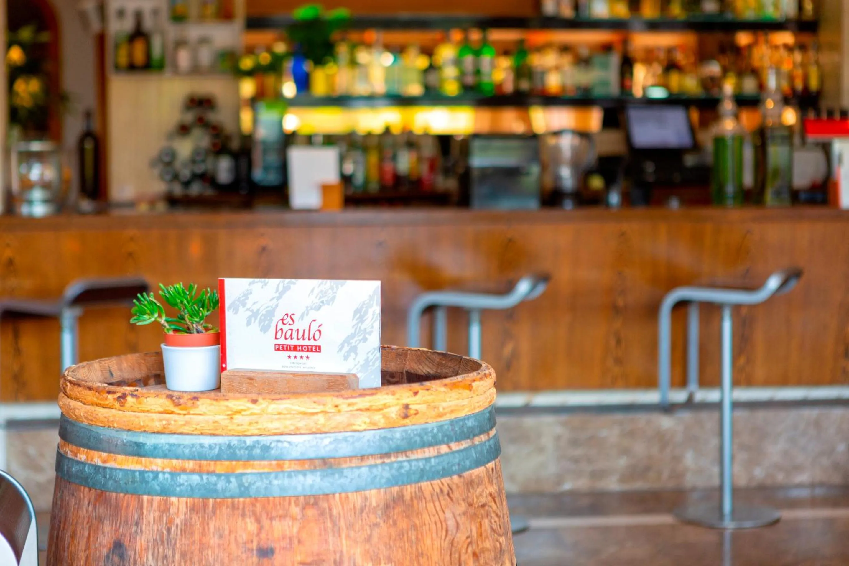 Lounge or bar in Es Baulo Petit Hotel