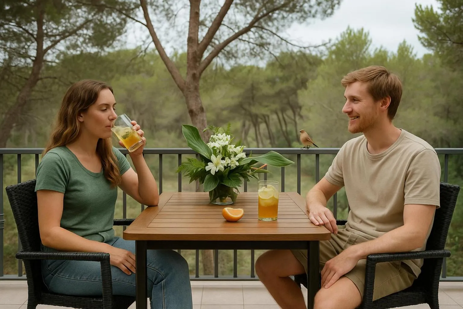Balcony/Terrace in Es Baulo Petit Hotel