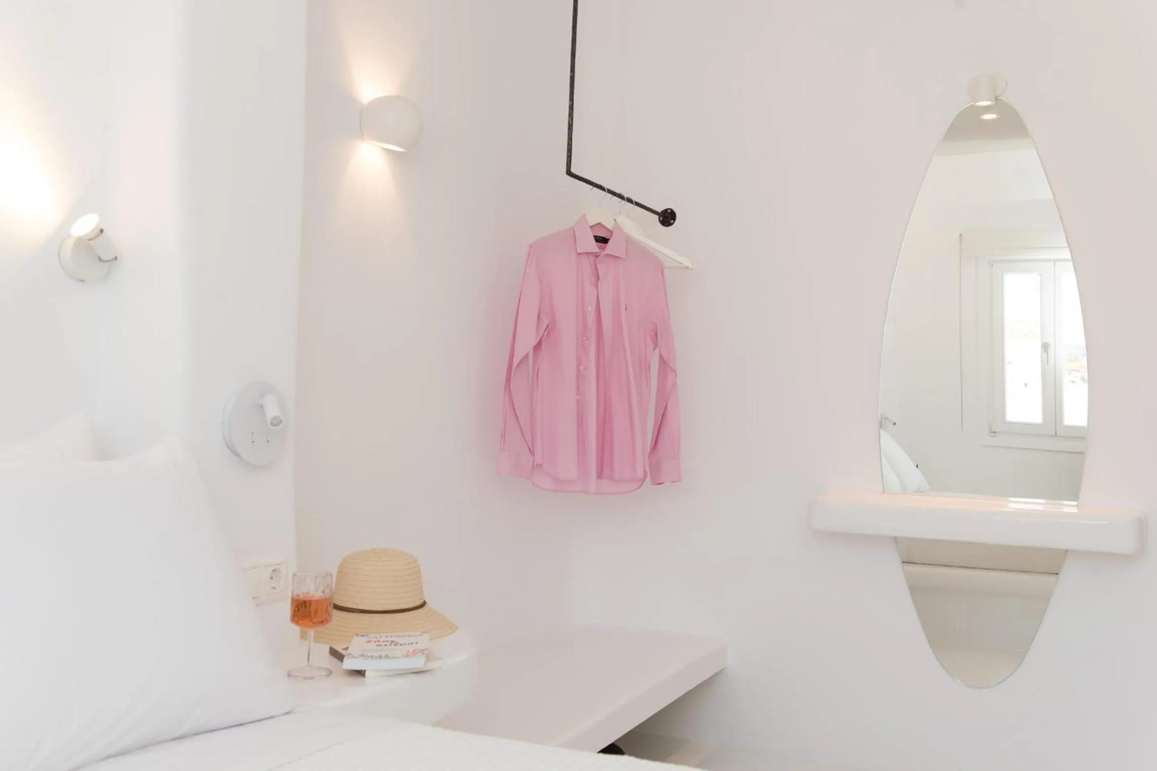 Bed in Villa Costa by Whitelist Mykonos