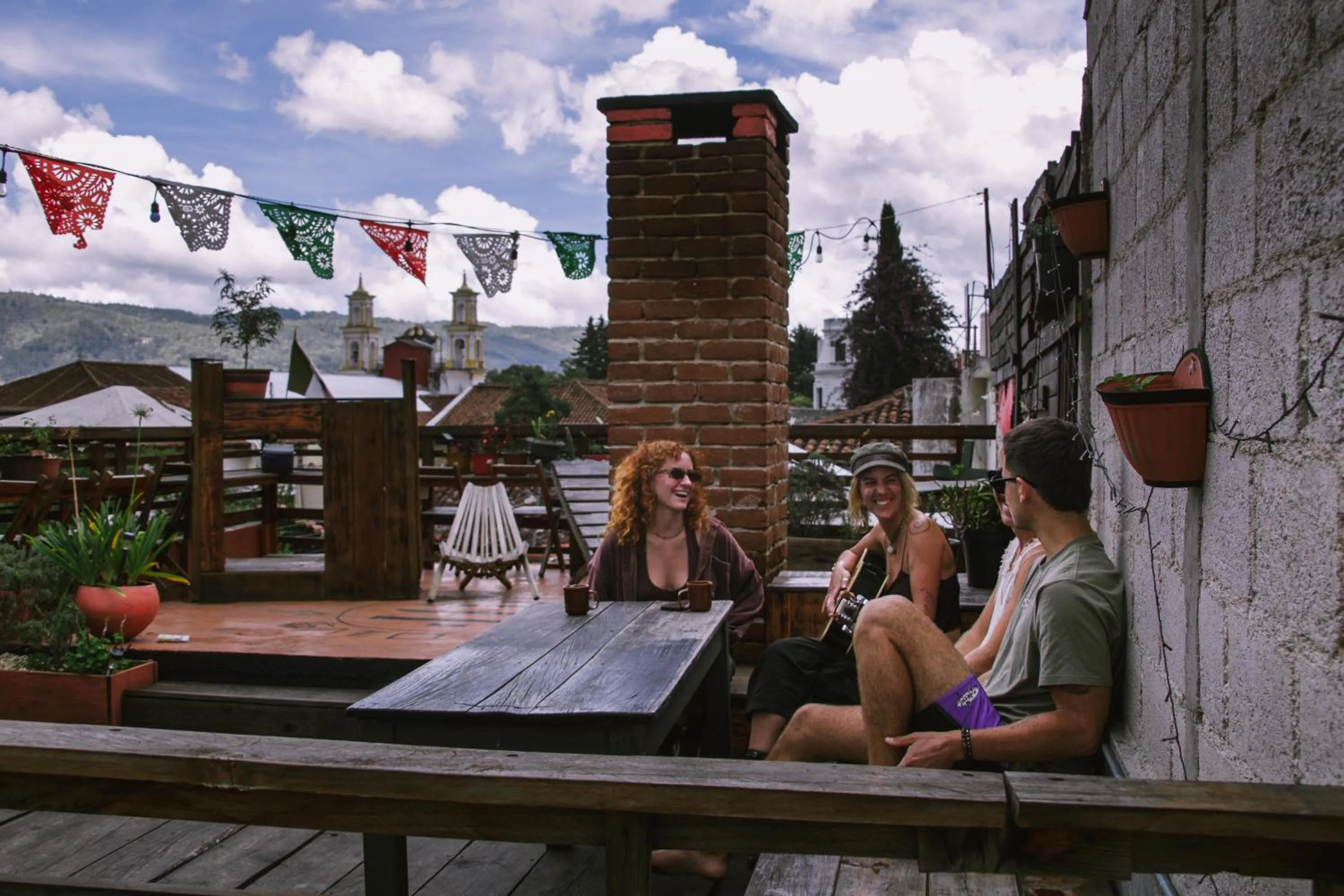 Garden in Casa Satoshi
