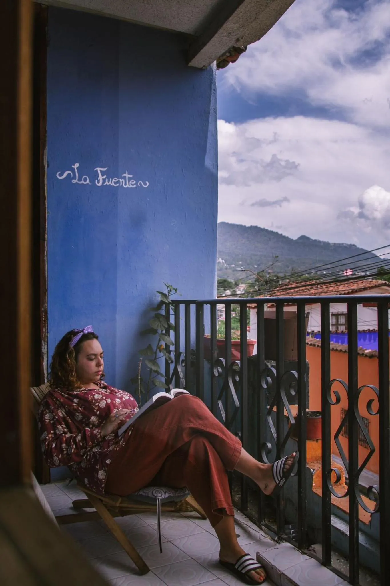 Natural landscape in Casa Satoshi