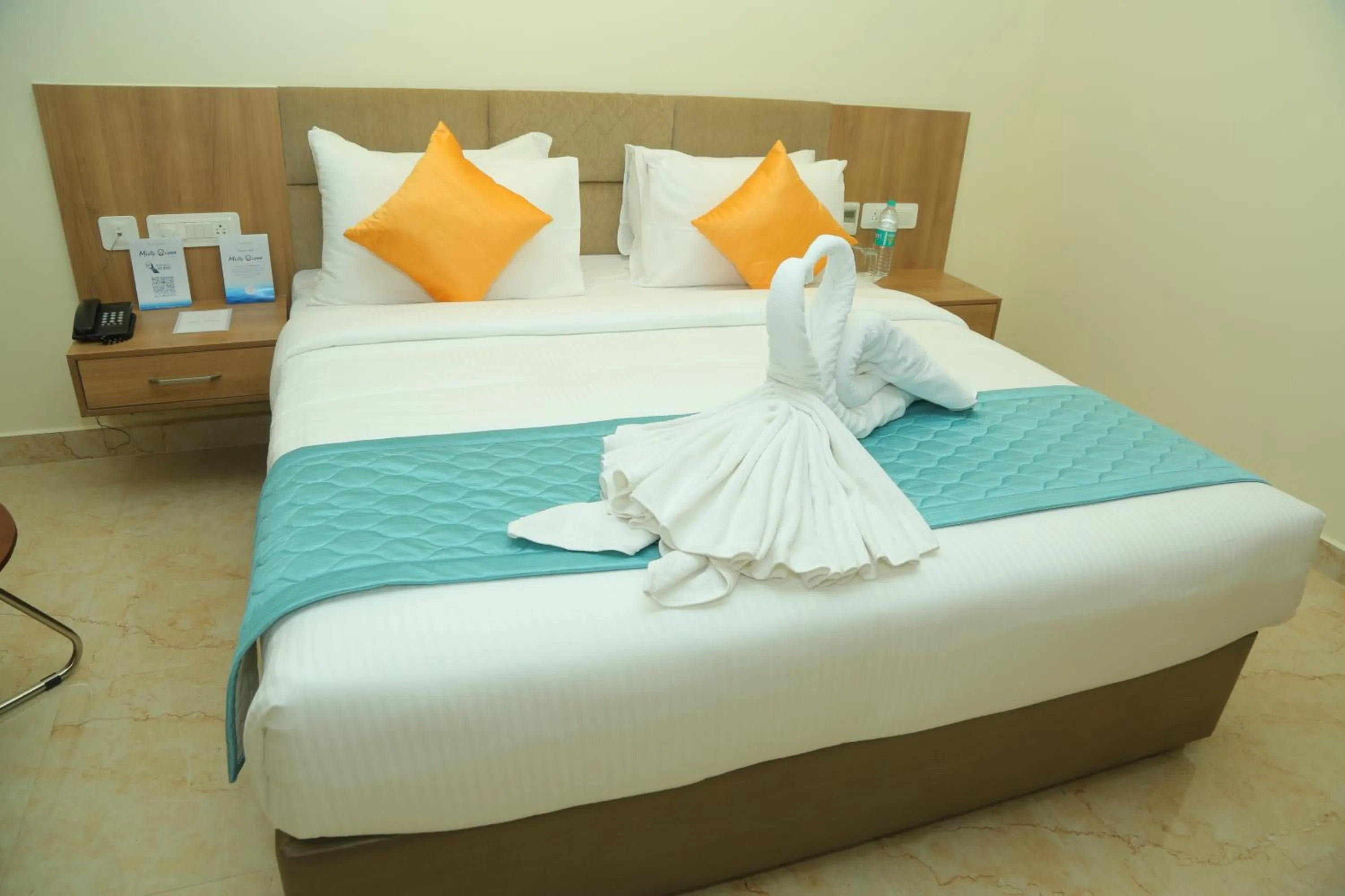 Bed in Misty Ocean - A Bergamont Group of Hotel