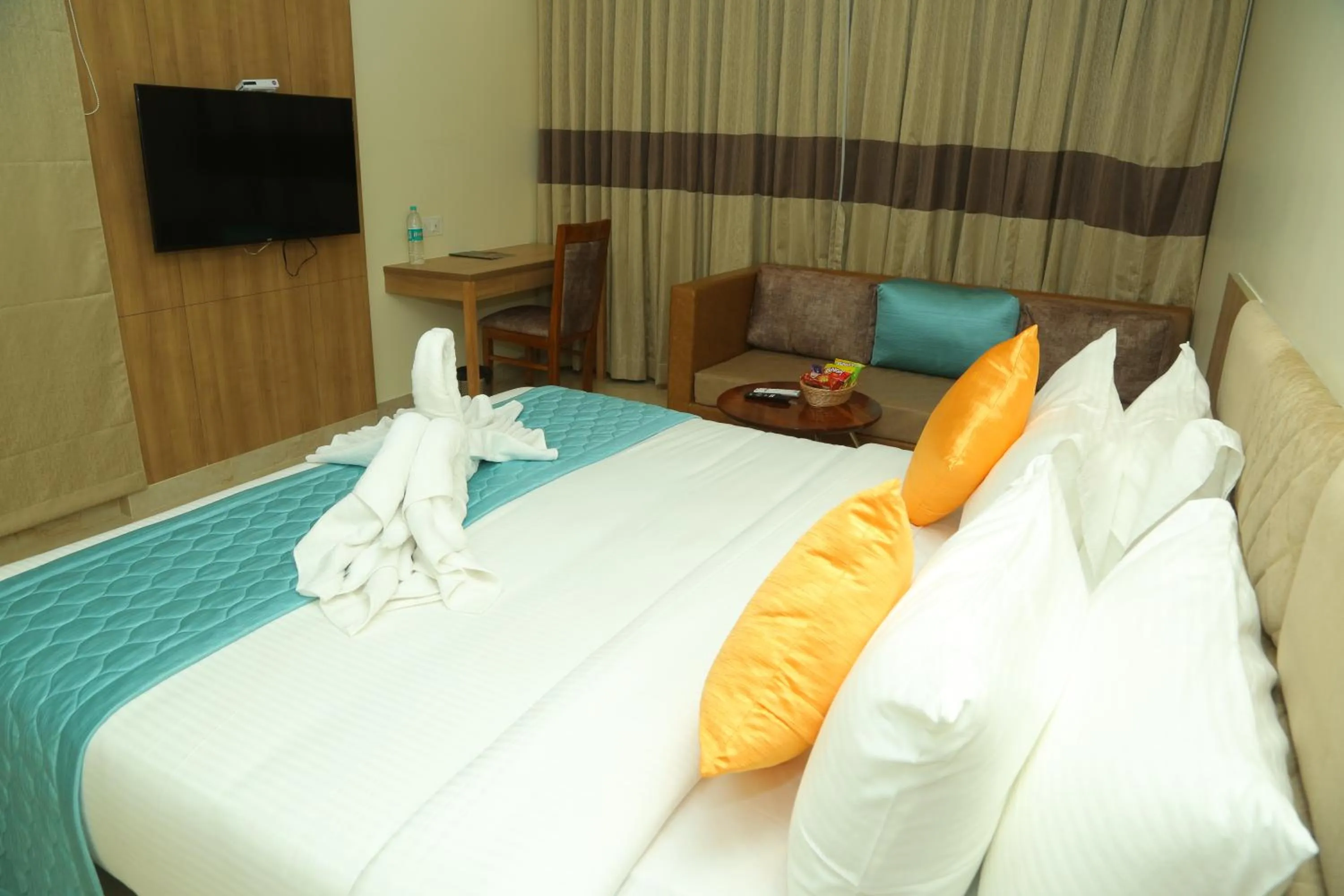 Bed in Misty Ocean - A Bergamont Group of Hotel