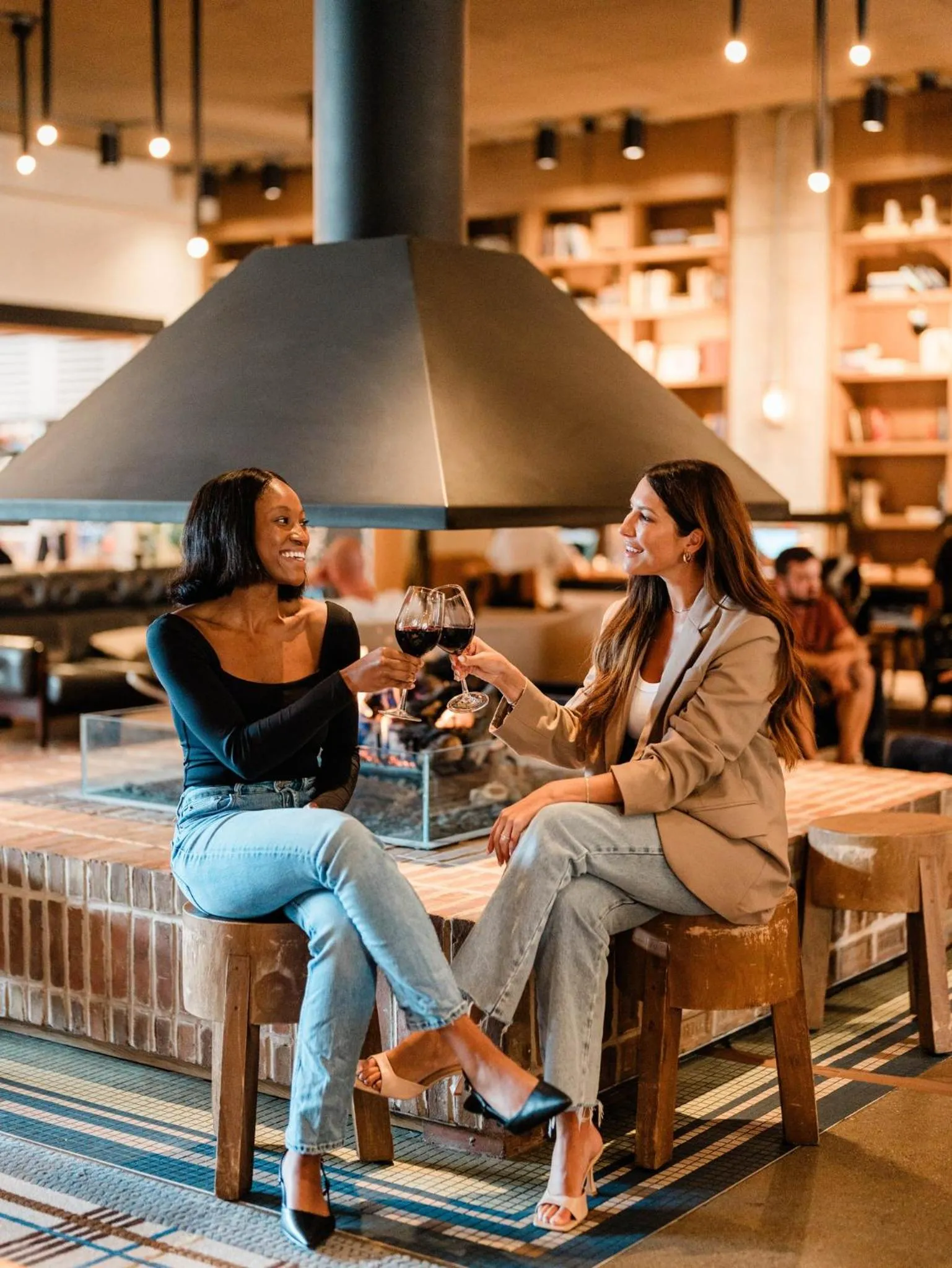 Lobby or reception in The Junto Hotel