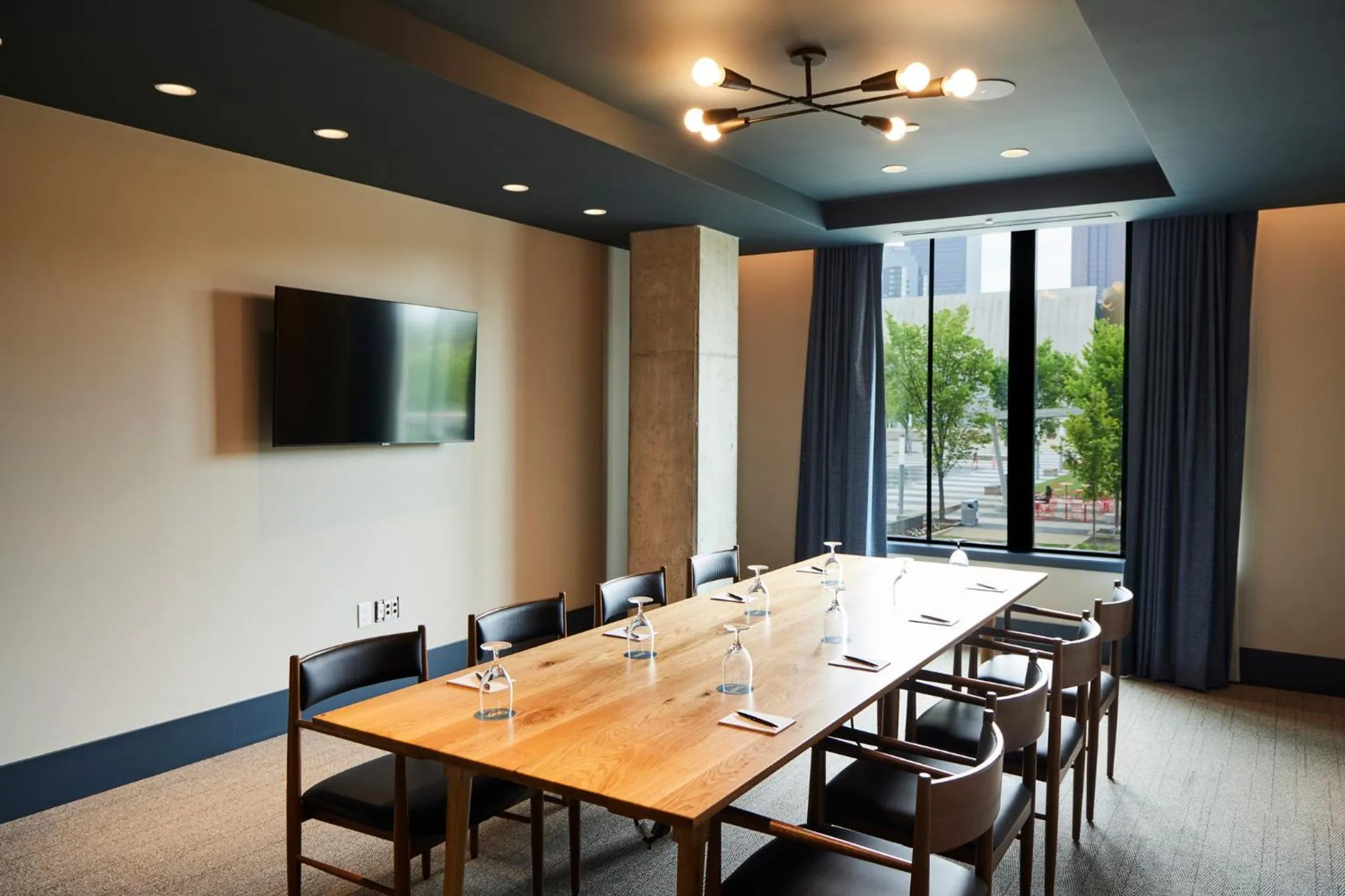 Meeting/conference room in The Junto Hotel
