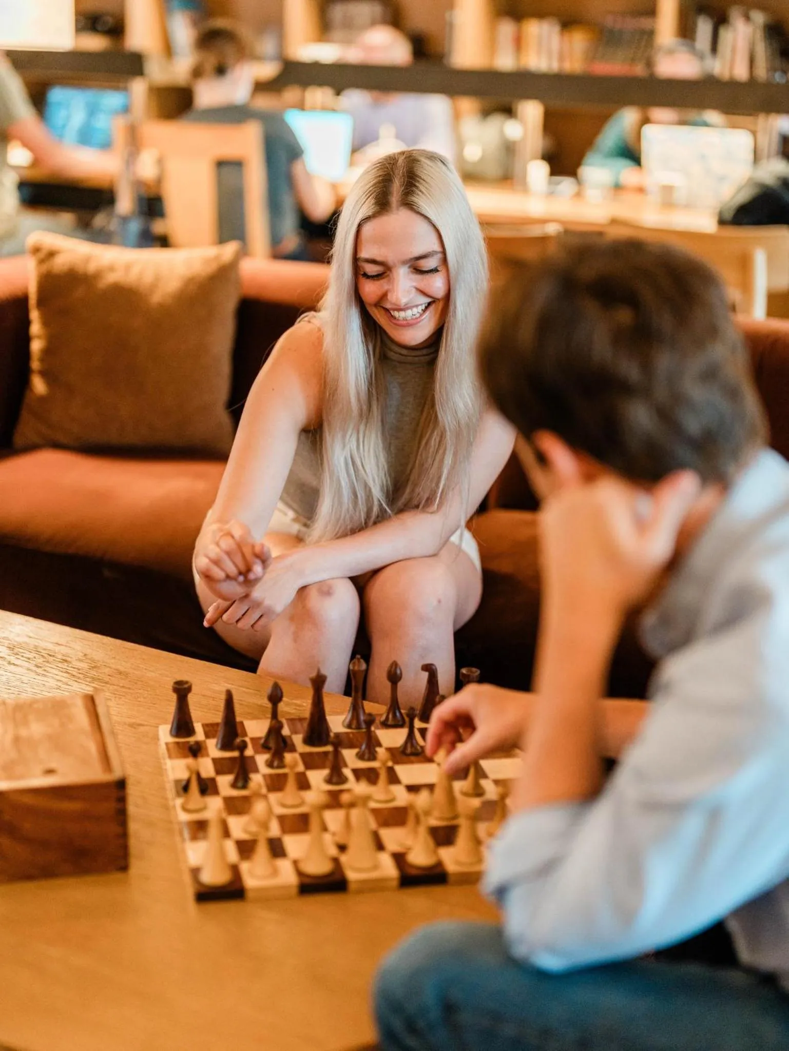 Lobby or reception in The Junto Hotel