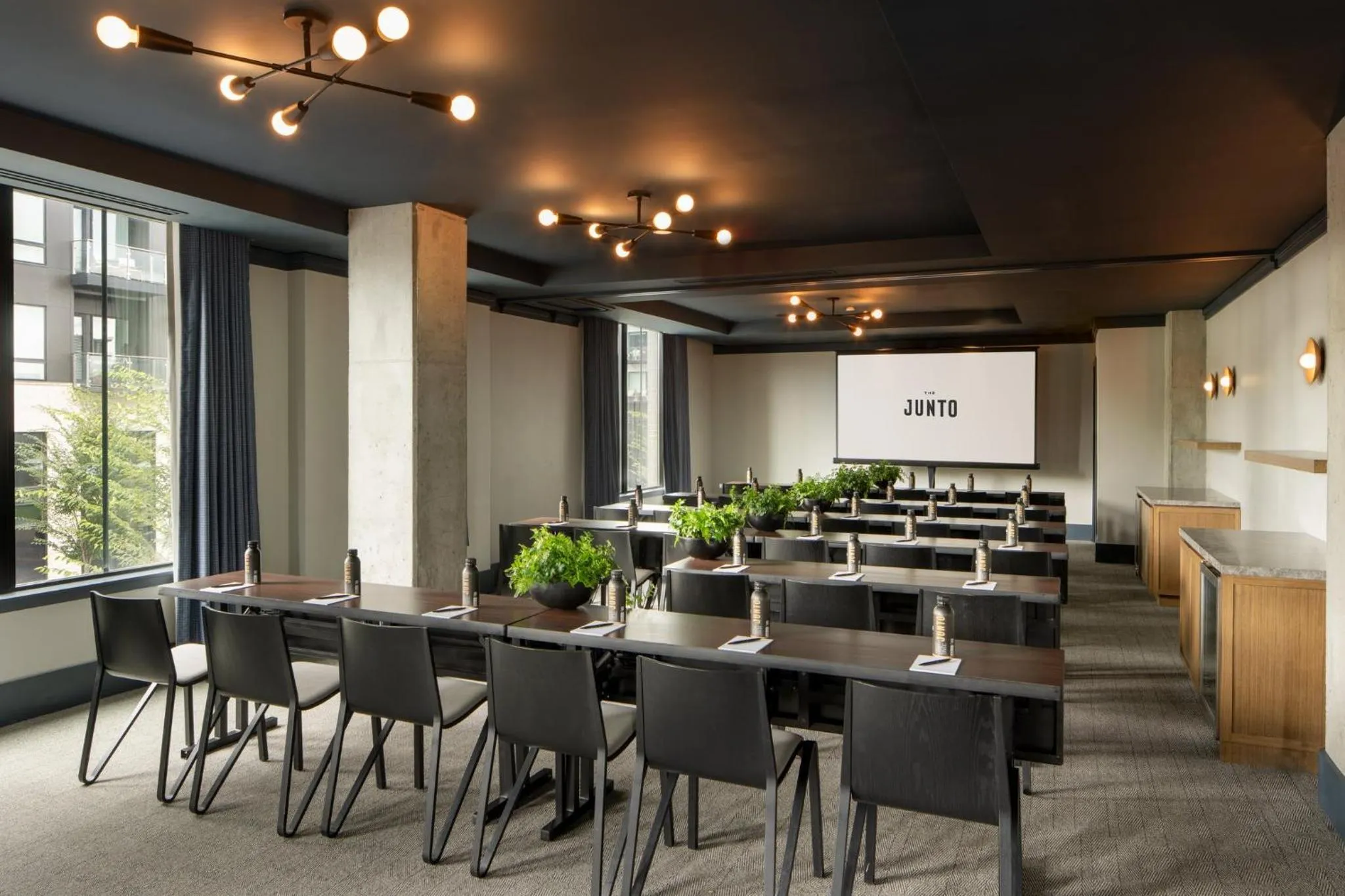 Meeting/conference room in The Junto Hotel