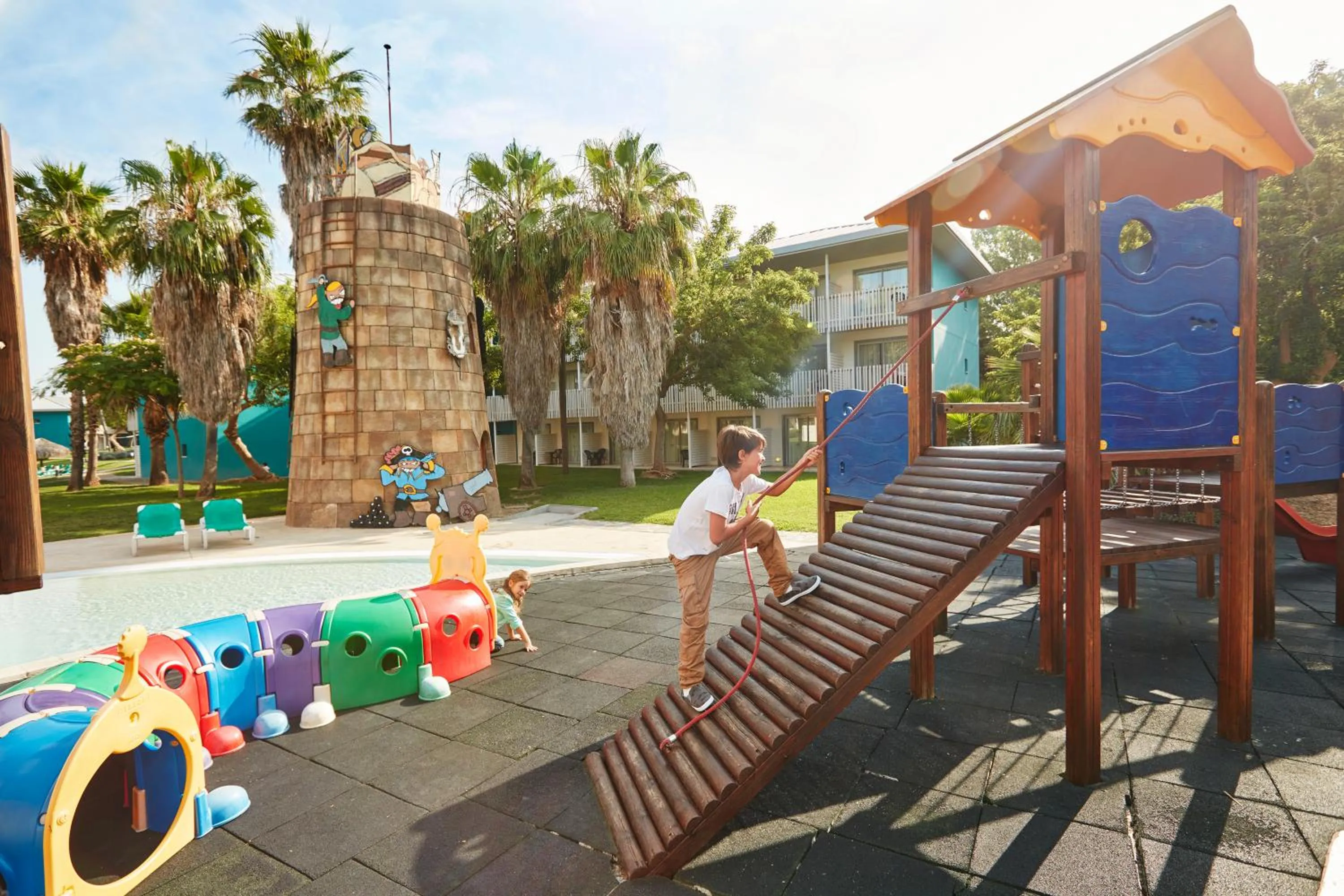 Children play ground in PortAventura Hotel Caribe - Includes unlimited access to PortAventura Park & 1 access to Ferrari Land