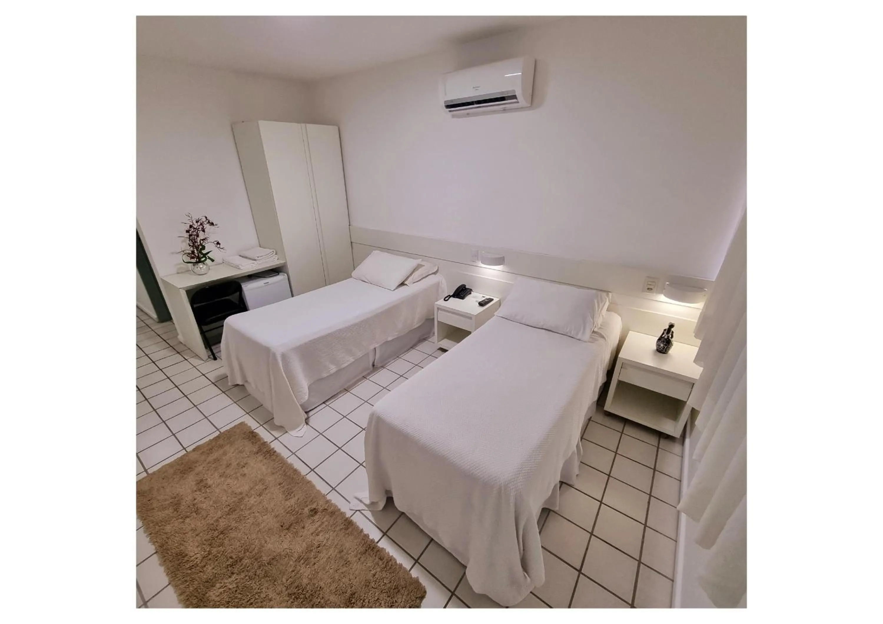 Bed in Garanhuns Palace Hotel