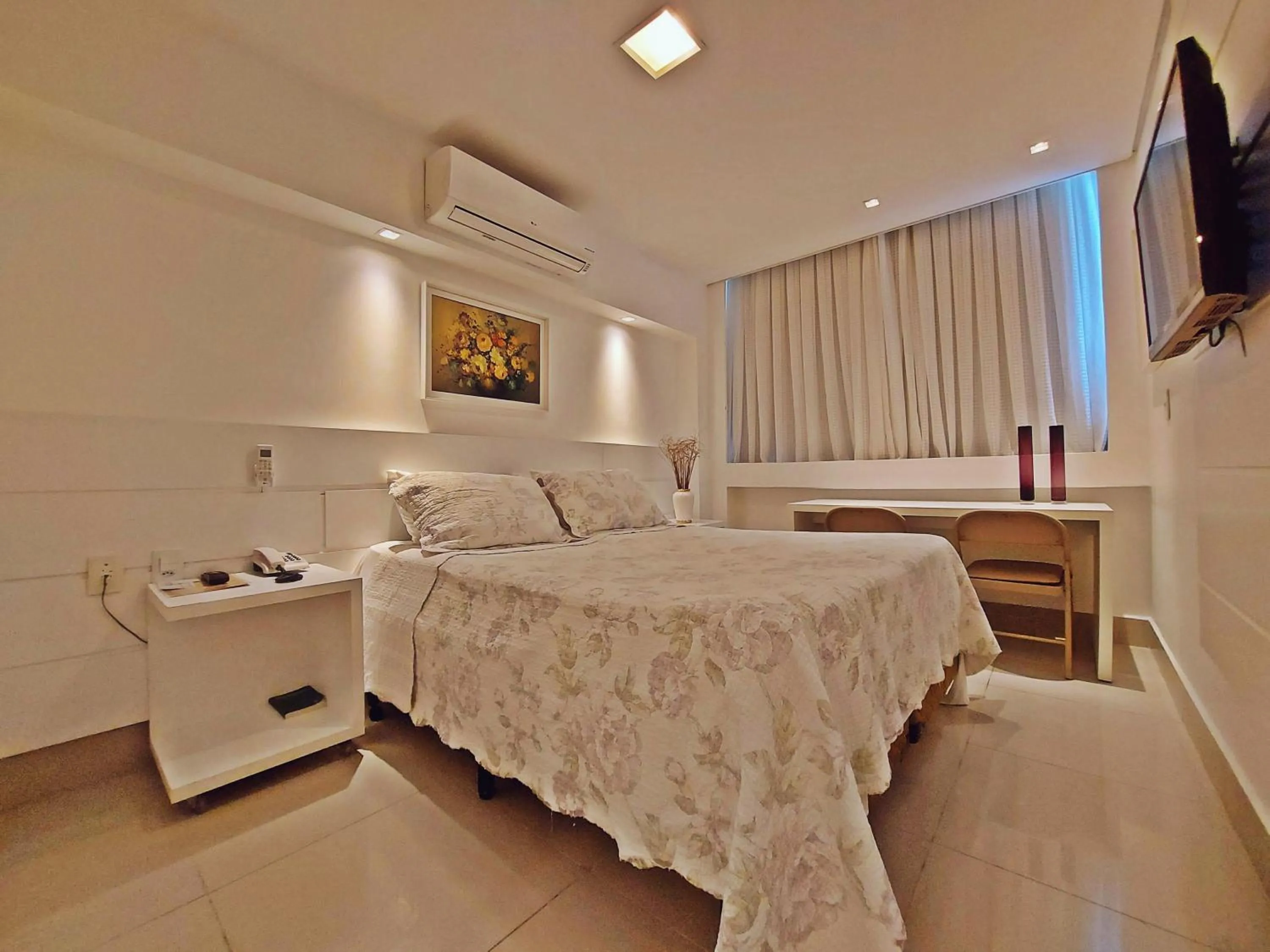 Bed in Garanhuns Palace Hotel