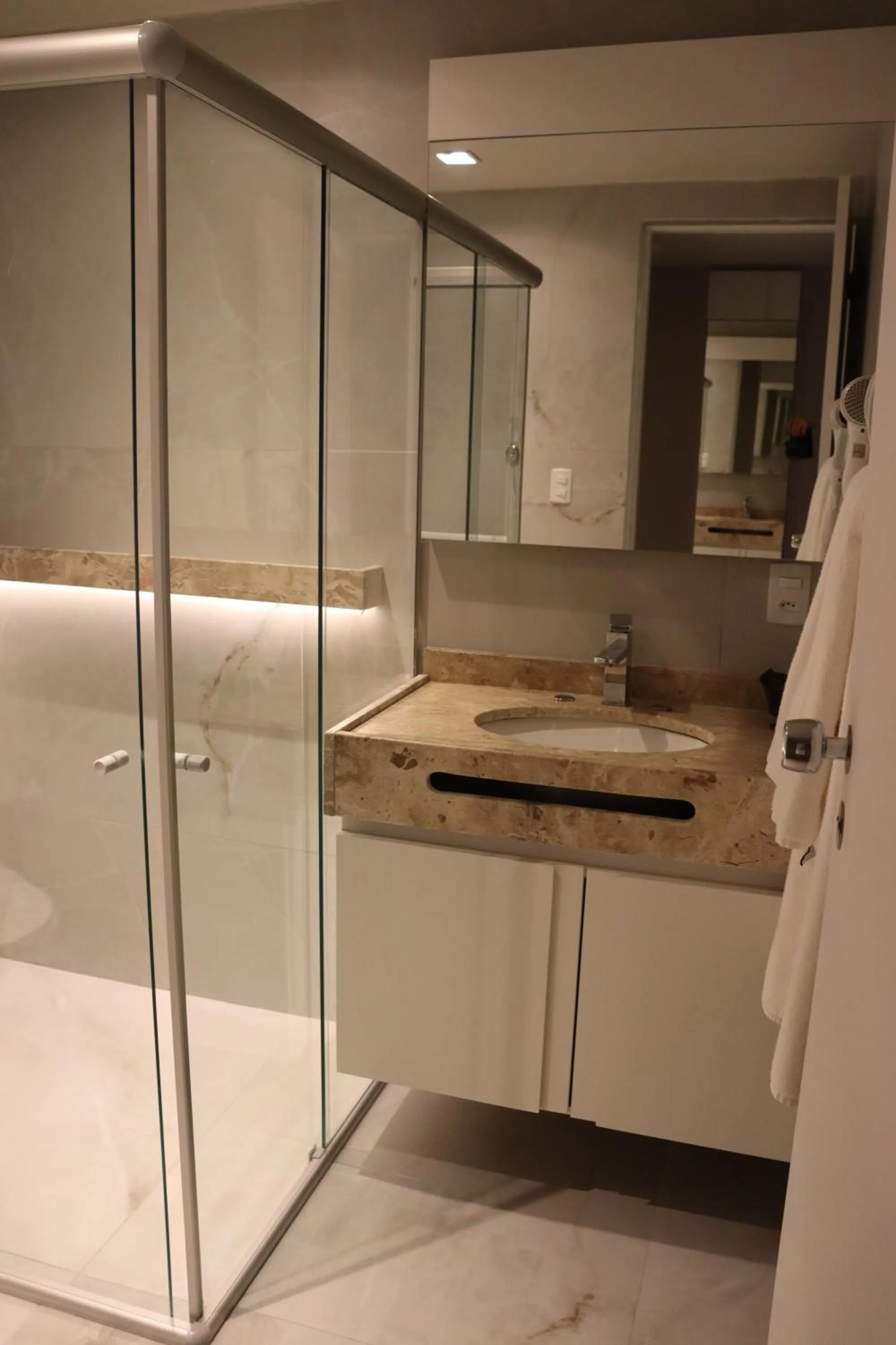 Bathroom in Garanhuns Palace Hotel