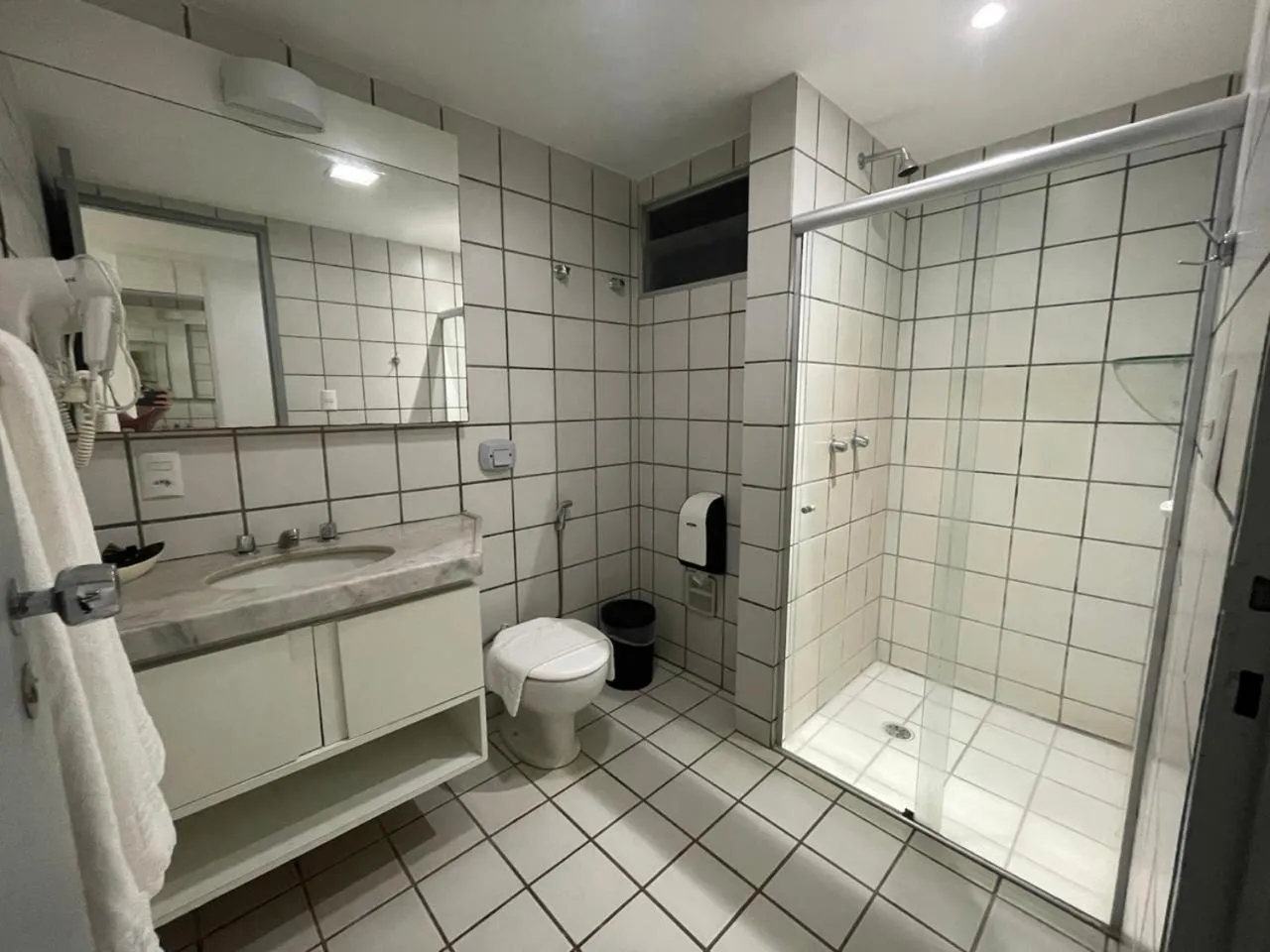 Shower in Garanhuns Palace Hotel