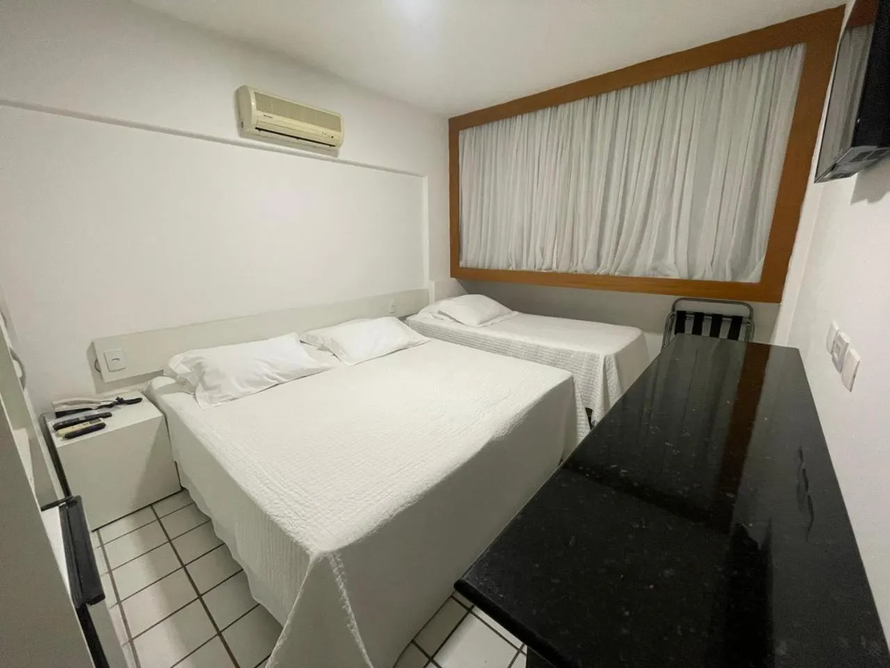 Bed in Garanhuns Palace Hotel