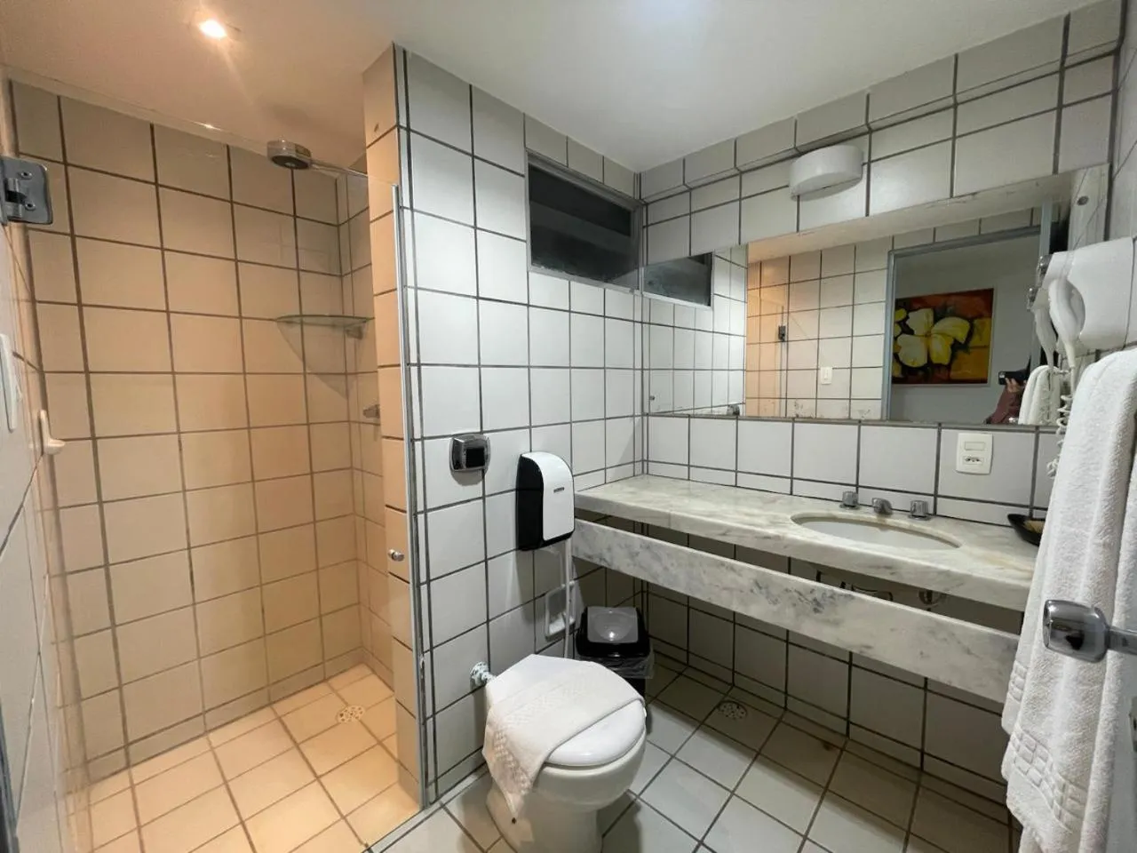 Shower in Garanhuns Palace Hotel