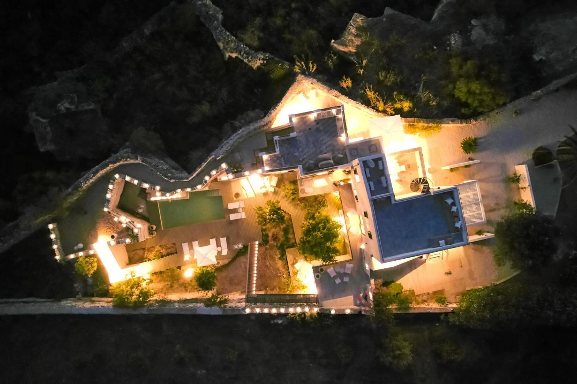 Night in Villa Rocce Bianche