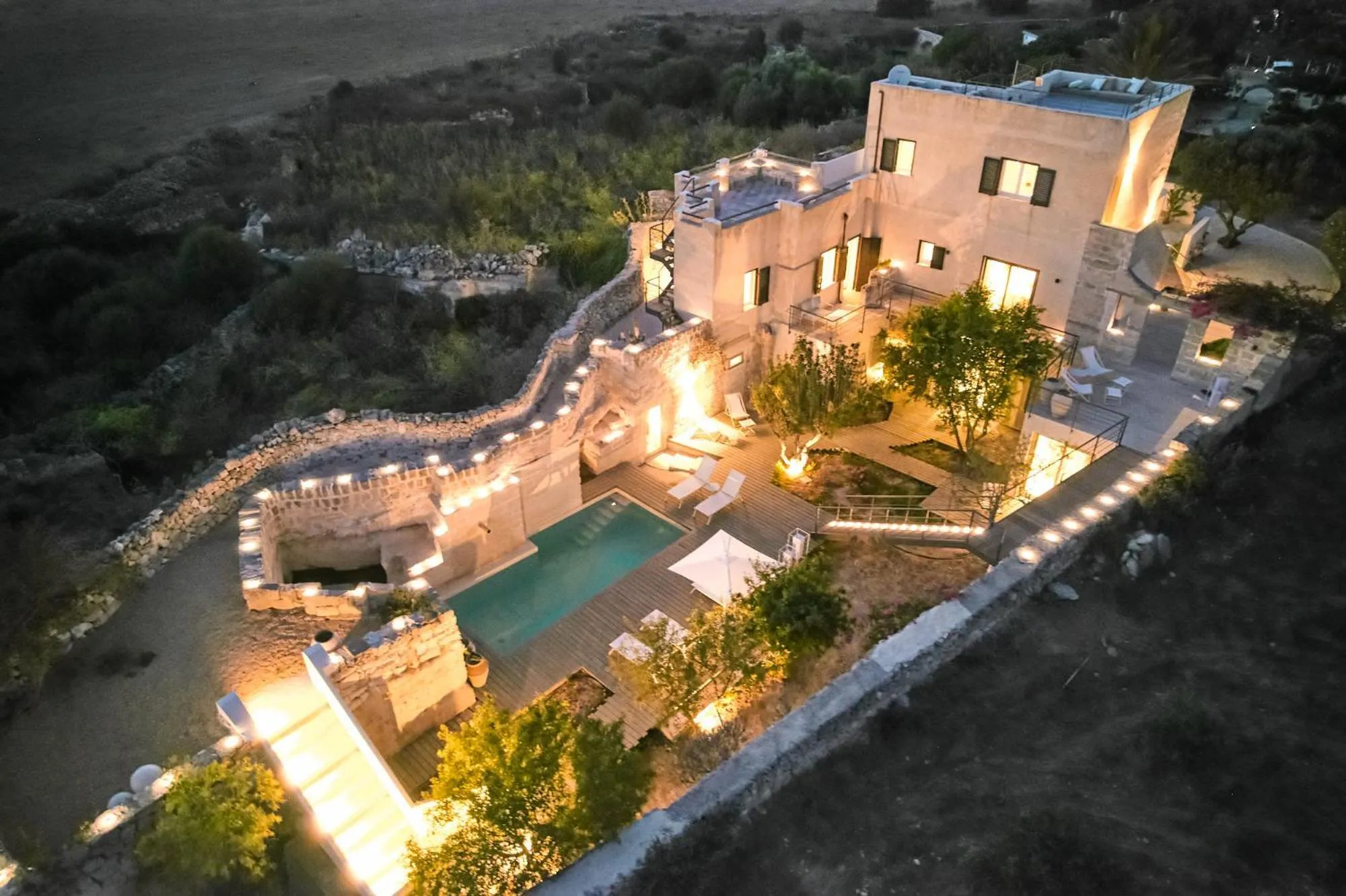 Property building in Villa Rocce Bianche