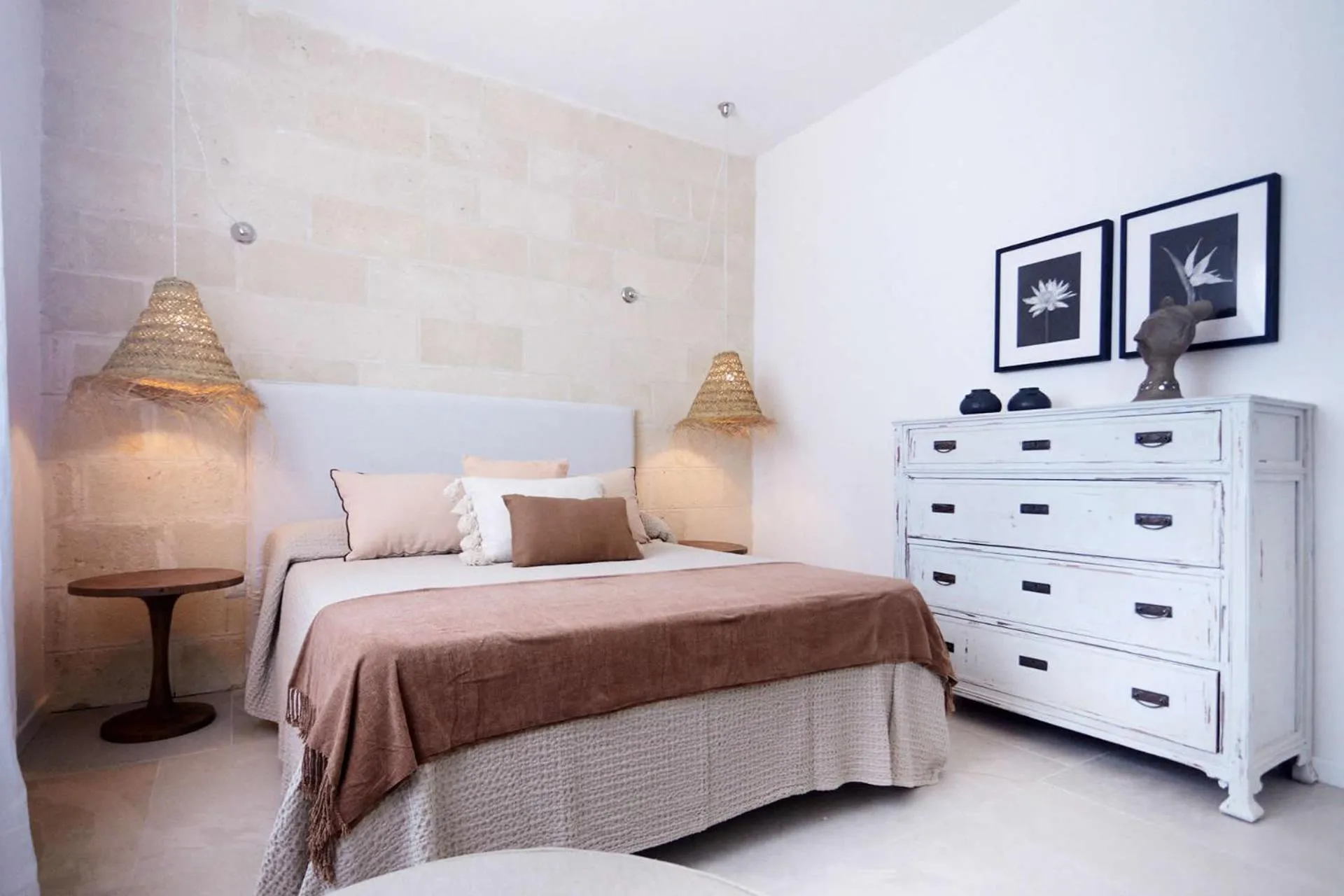 Bed in Villa Rocce Bianche