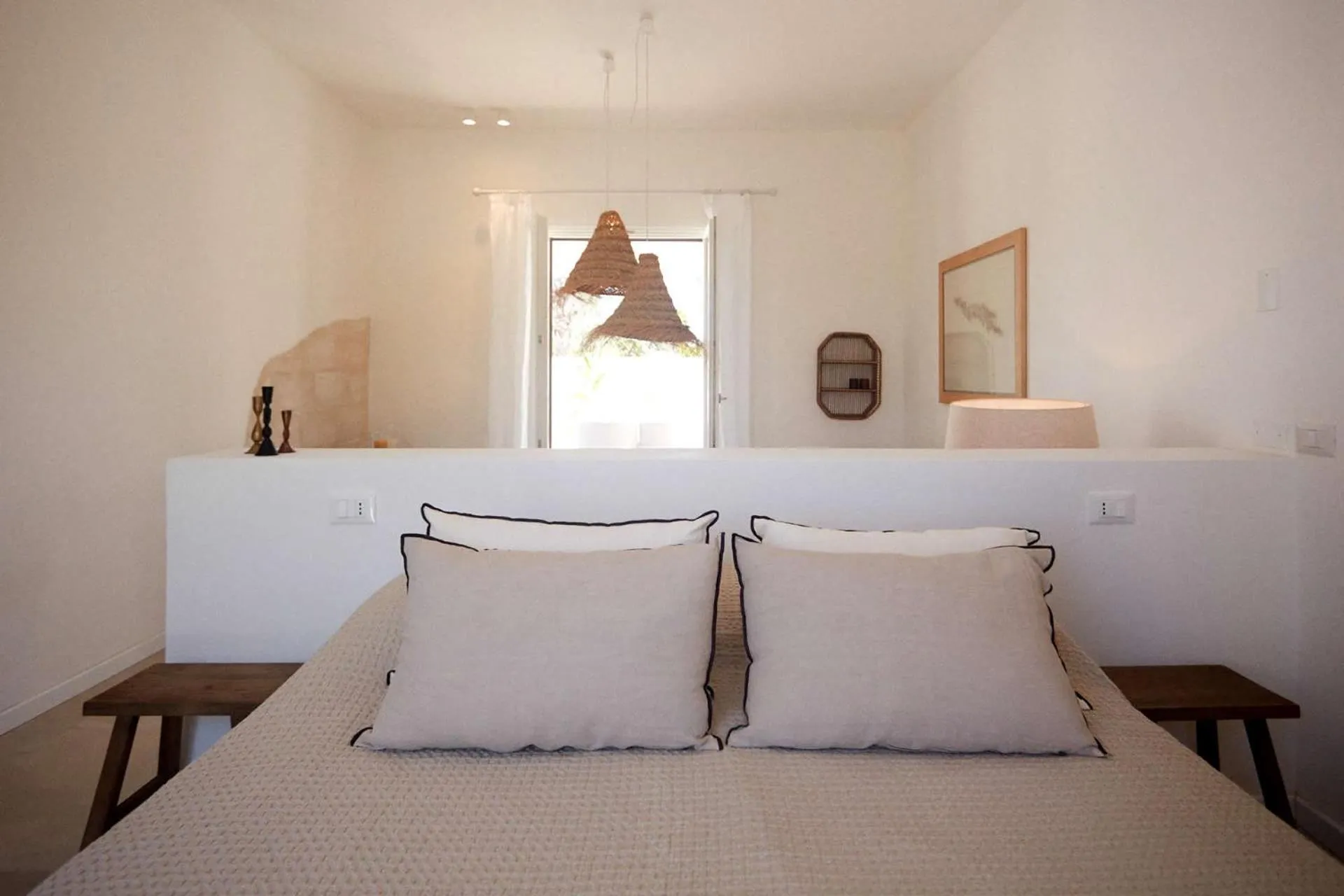 Bed in Villa Rocce Bianche