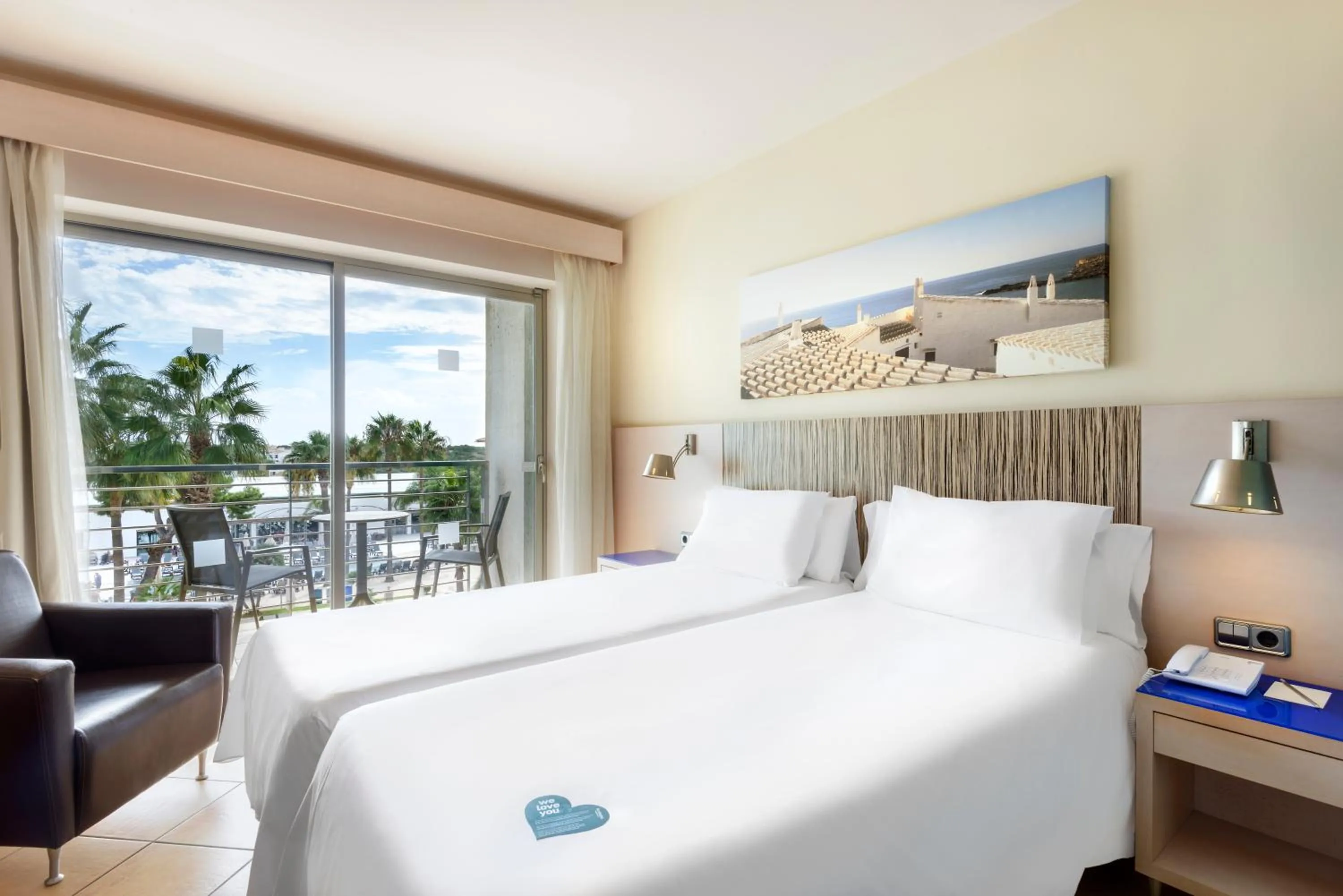 Bed in Occidental Menorca