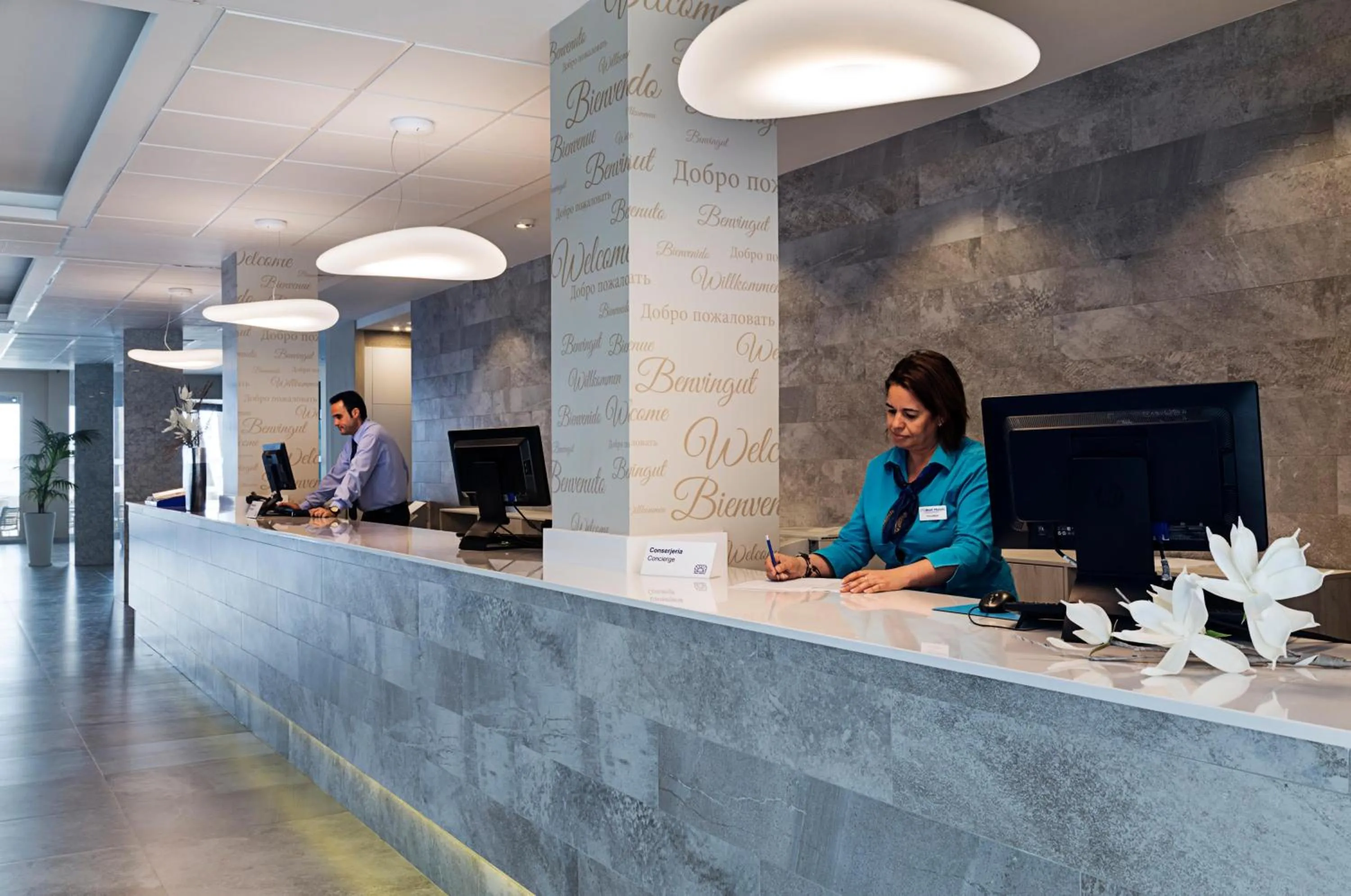 Lobby or reception in Hotel Best Sabinal