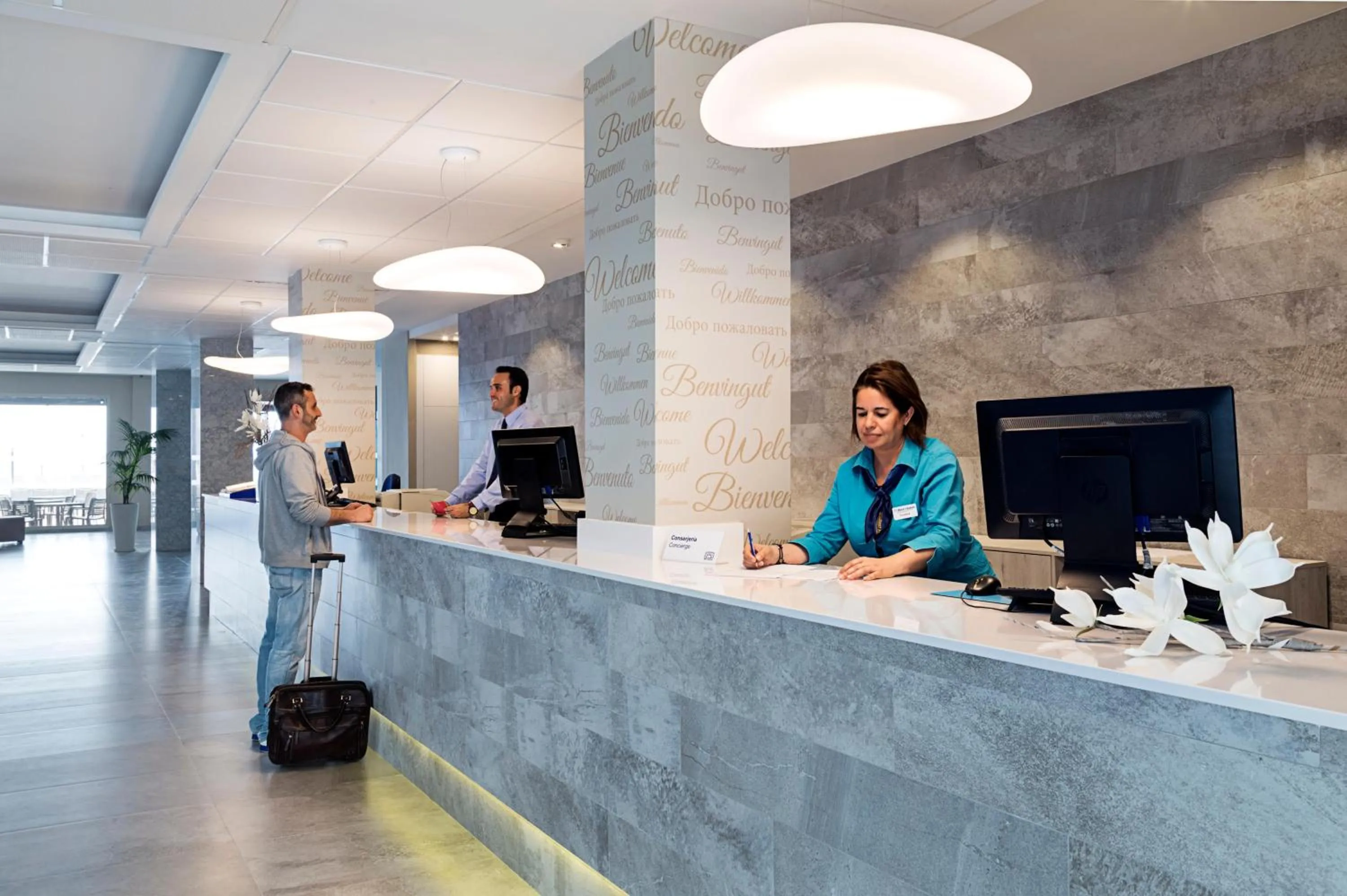 Lobby or reception in Hotel Best Sabinal