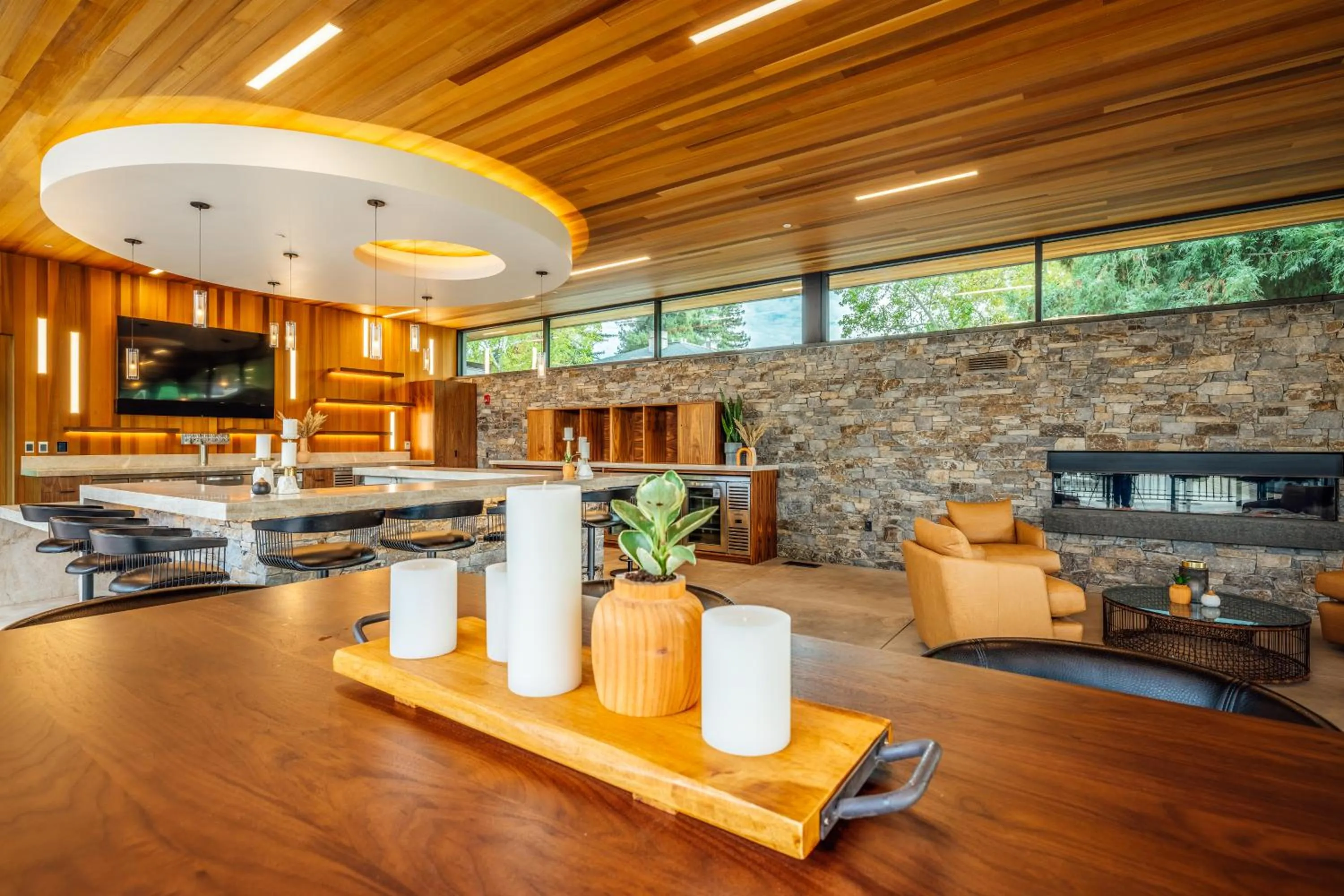 Communal lounge/ TV room in The Ruse