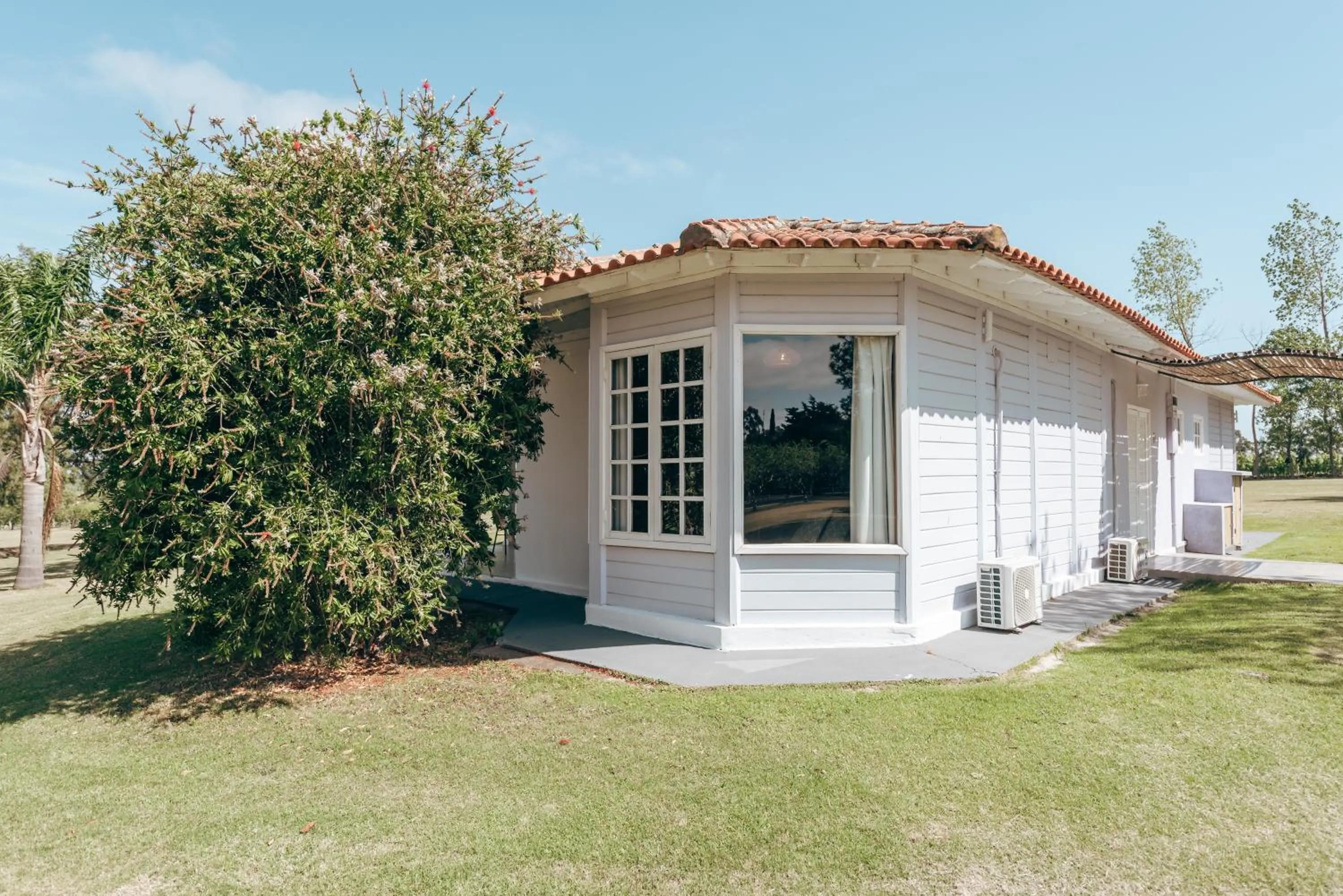 Garden view in Finca del Sacramento