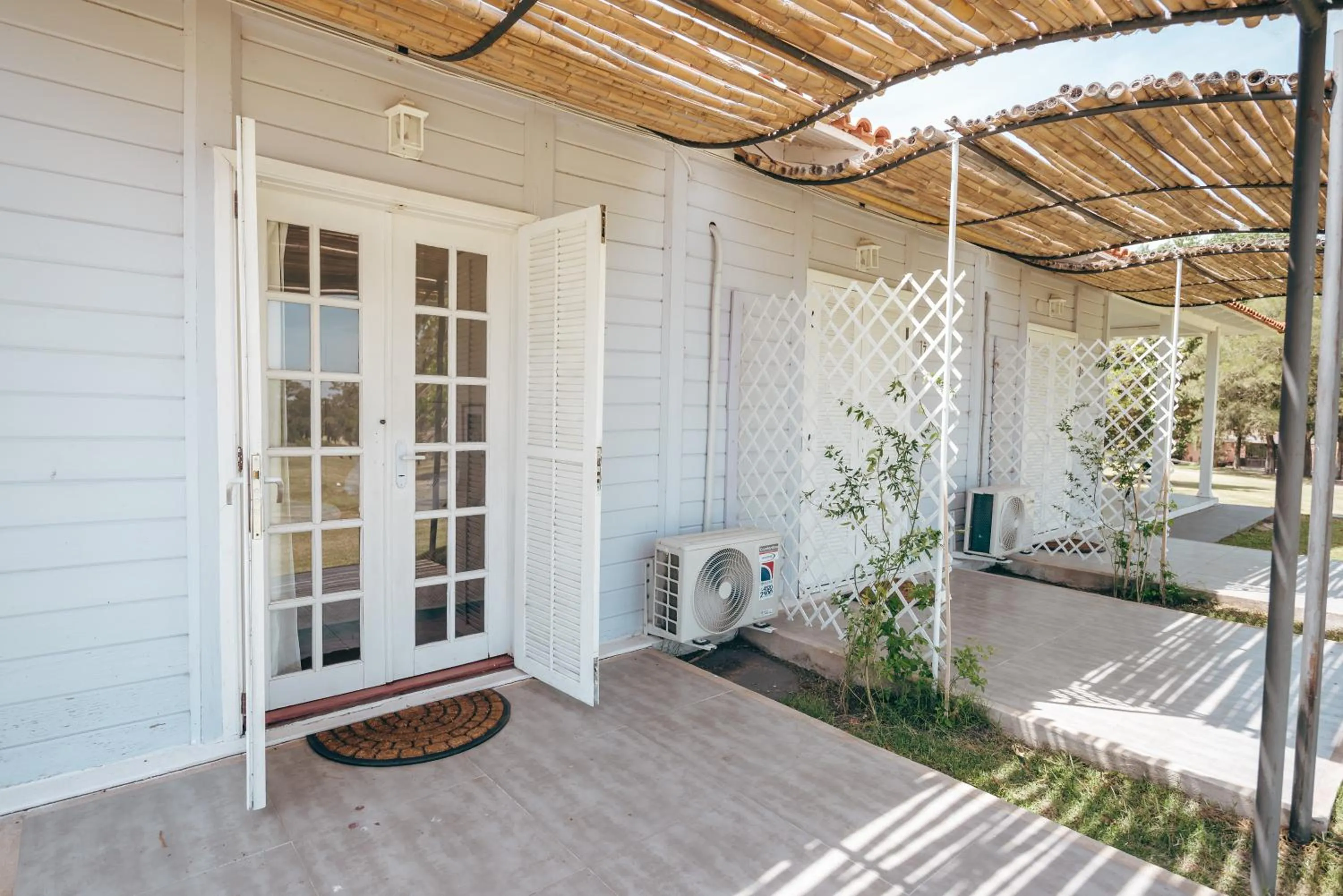 Garden view in Finca del Sacramento