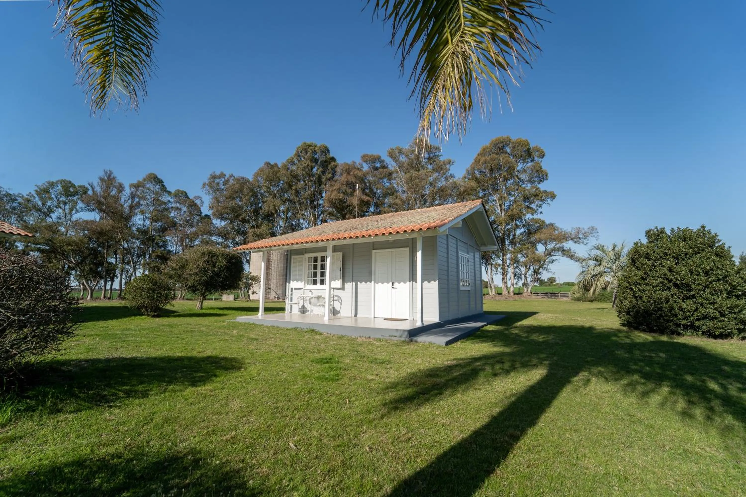 Garden view in Finca del Sacramento