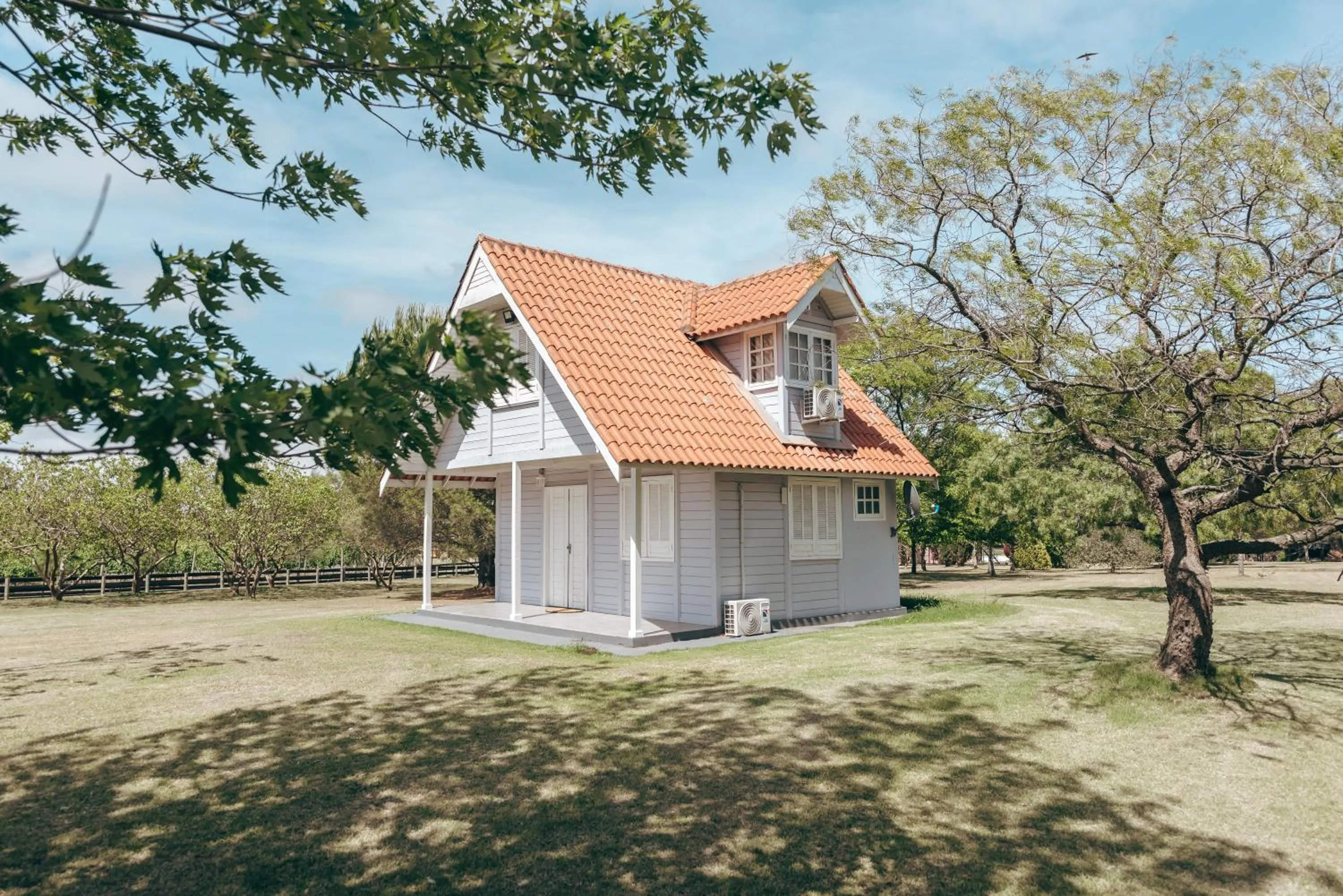 Garden view in Finca del Sacramento