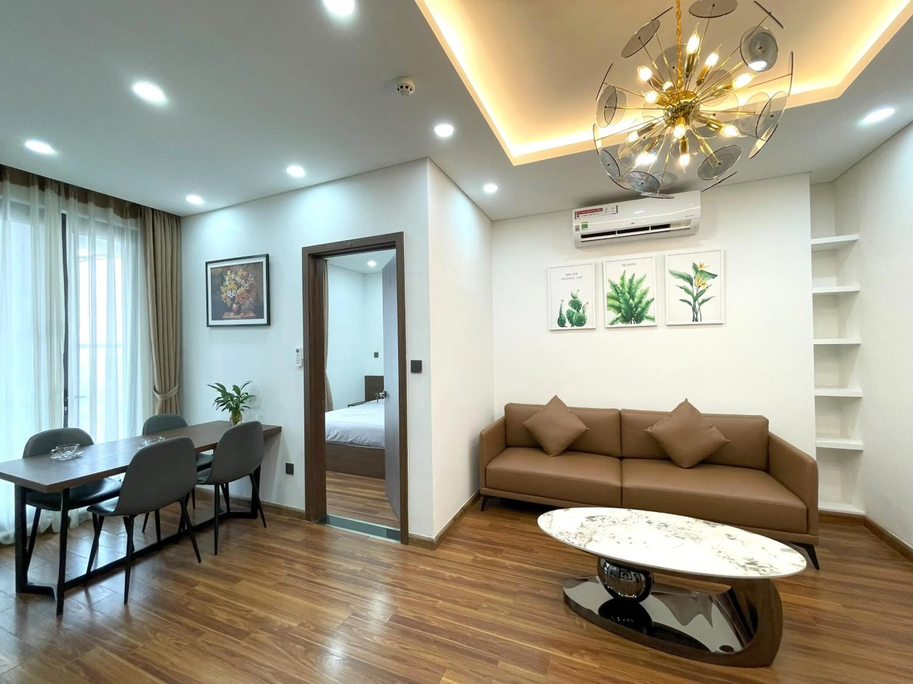 Living room in TSQ STAY Hotel Apartment
