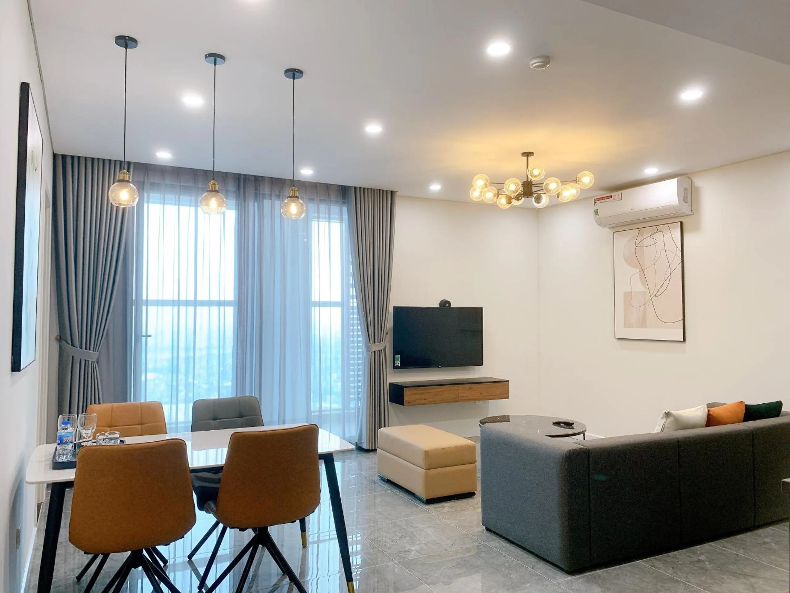 Living room in TSQ STAY Hotel Apartment